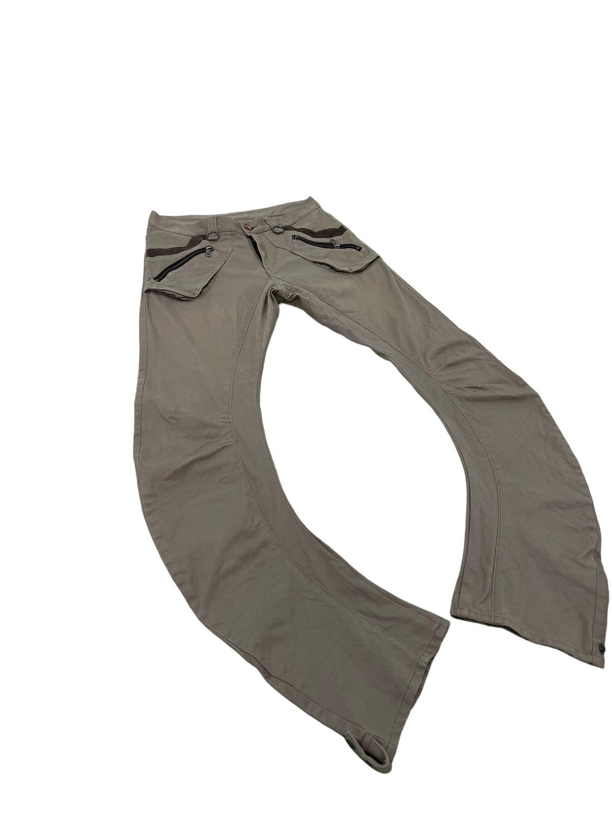 Japanese Brand Curve Leg Banana PPFM Japan Slim Pant 6🟦9 Size US 31 - 2 Thumbnail
