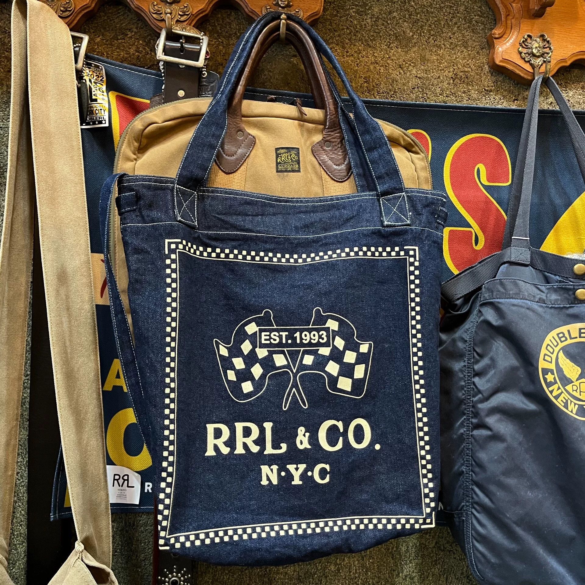 RRL Ralph Lauren RRL Adjustable Strap Handbag Size ONE SIZE - 1 Thumbnail