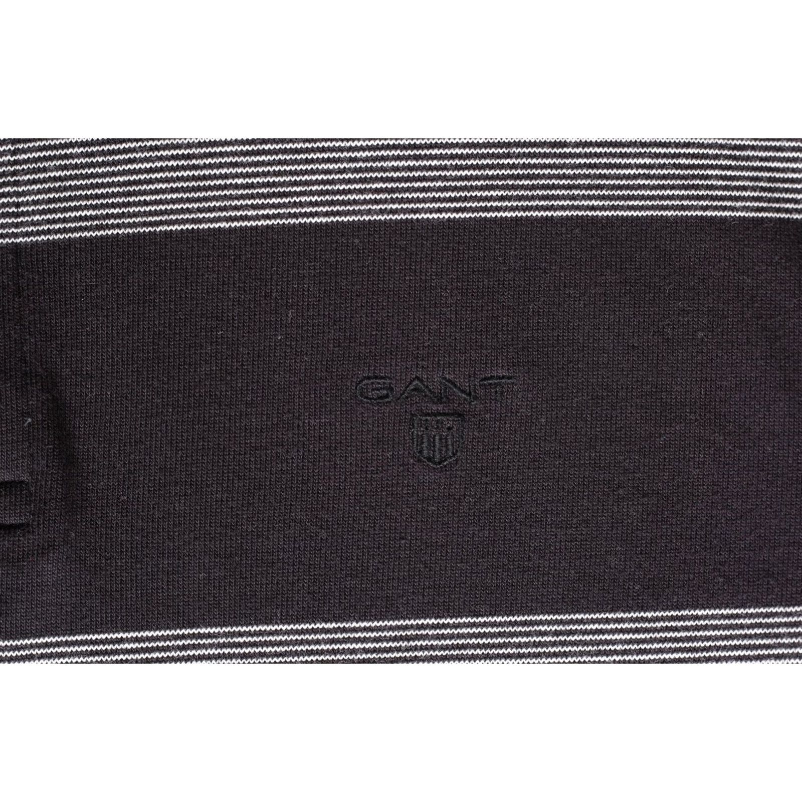 Gant GANT Polo Rugby Shirt Men 2XL Long Sleeve VR3672 Polo Shirt Men's 2XL Long Sleeve Grey/Black Striped Casual Designer Modern Fit Mens Size US XXL / EU 58 / 5 - 4 Thumbnail