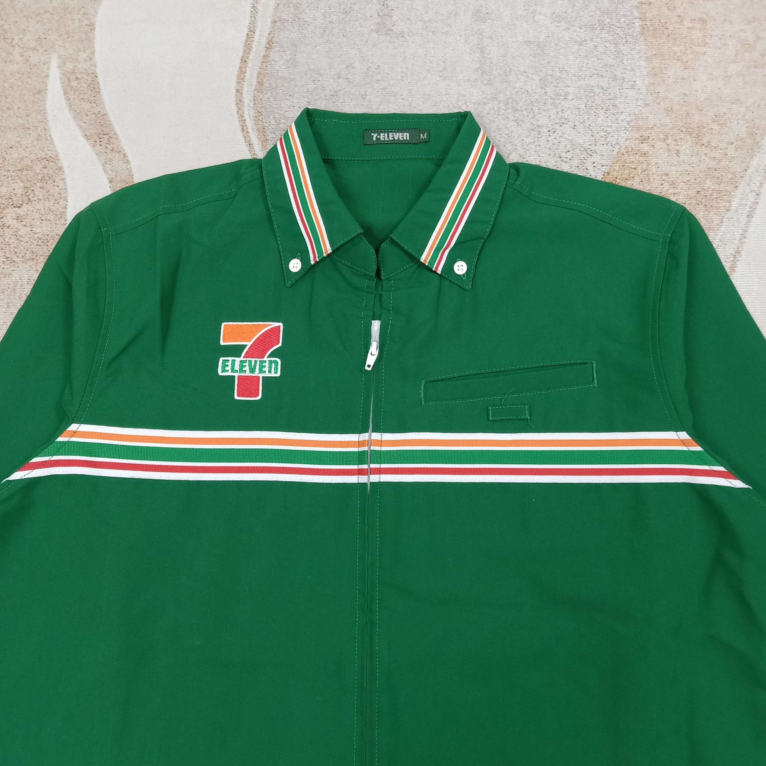Japanese Brand 7 Eleven Japanese Workwear Jacket C267N48 Size US M / EU 48-50 / 2 - 2 Thumbnail