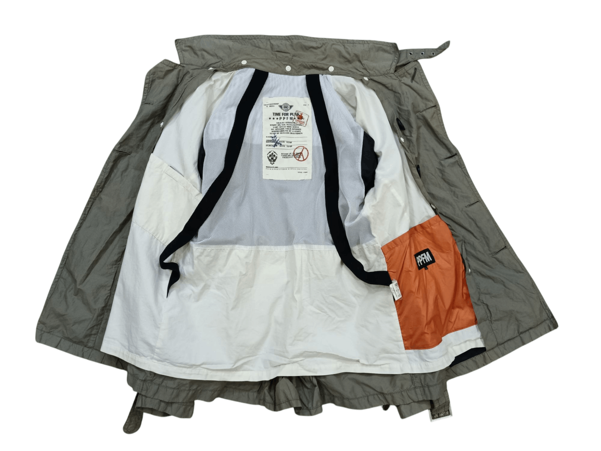 Hysteric Glamour × PPFM × Seditionaries PPFM Time For Punk Double Breast Coat Size US L / EU 52-54 / 3 - 2 Thumbnail