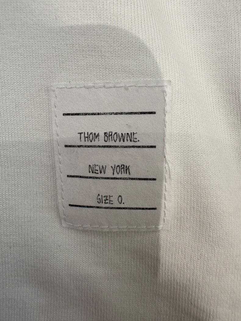 Thom Browne Thom Browne Pocket White Short Sleeve Size US XS / EU 42 / 0 - 5 Thumbnail