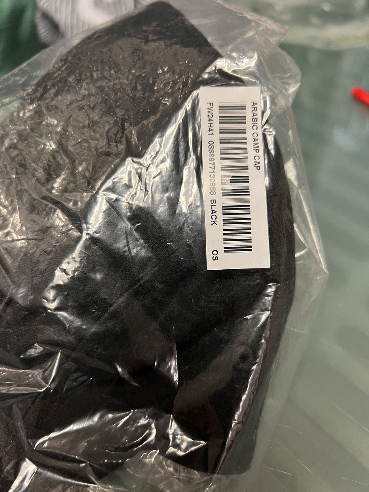 Supreme FW24 Supreme Arabic Label Camp Cap Black 2024 Size ONE SIZE - 3 Thumbnail