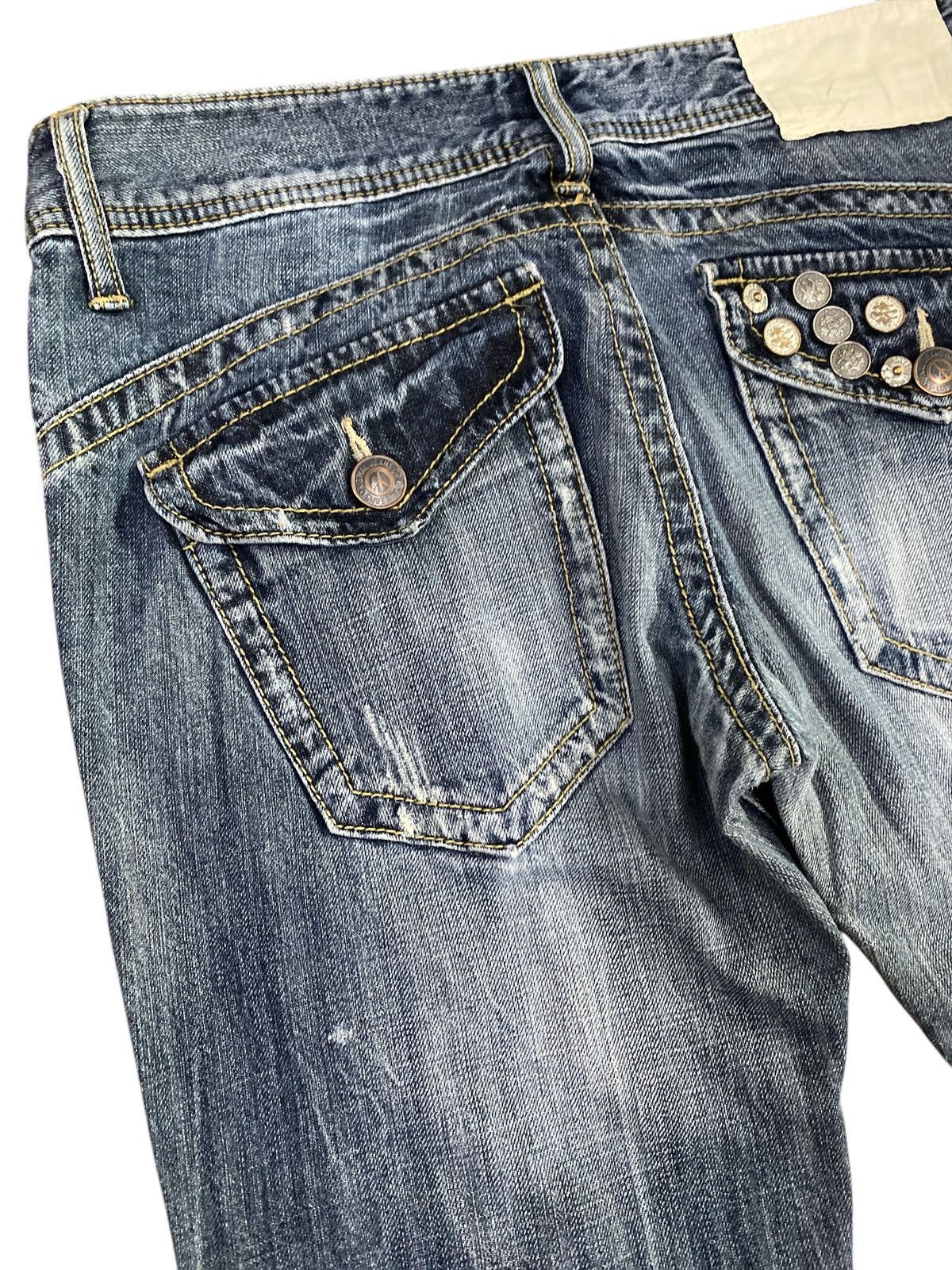 Hysteric Glamour × If Six Was Nine × Japanese Brand Japanese Brand Ozz First Bell Bottom Jeans Size US 30 / EU 46 - 11 Thumbnail