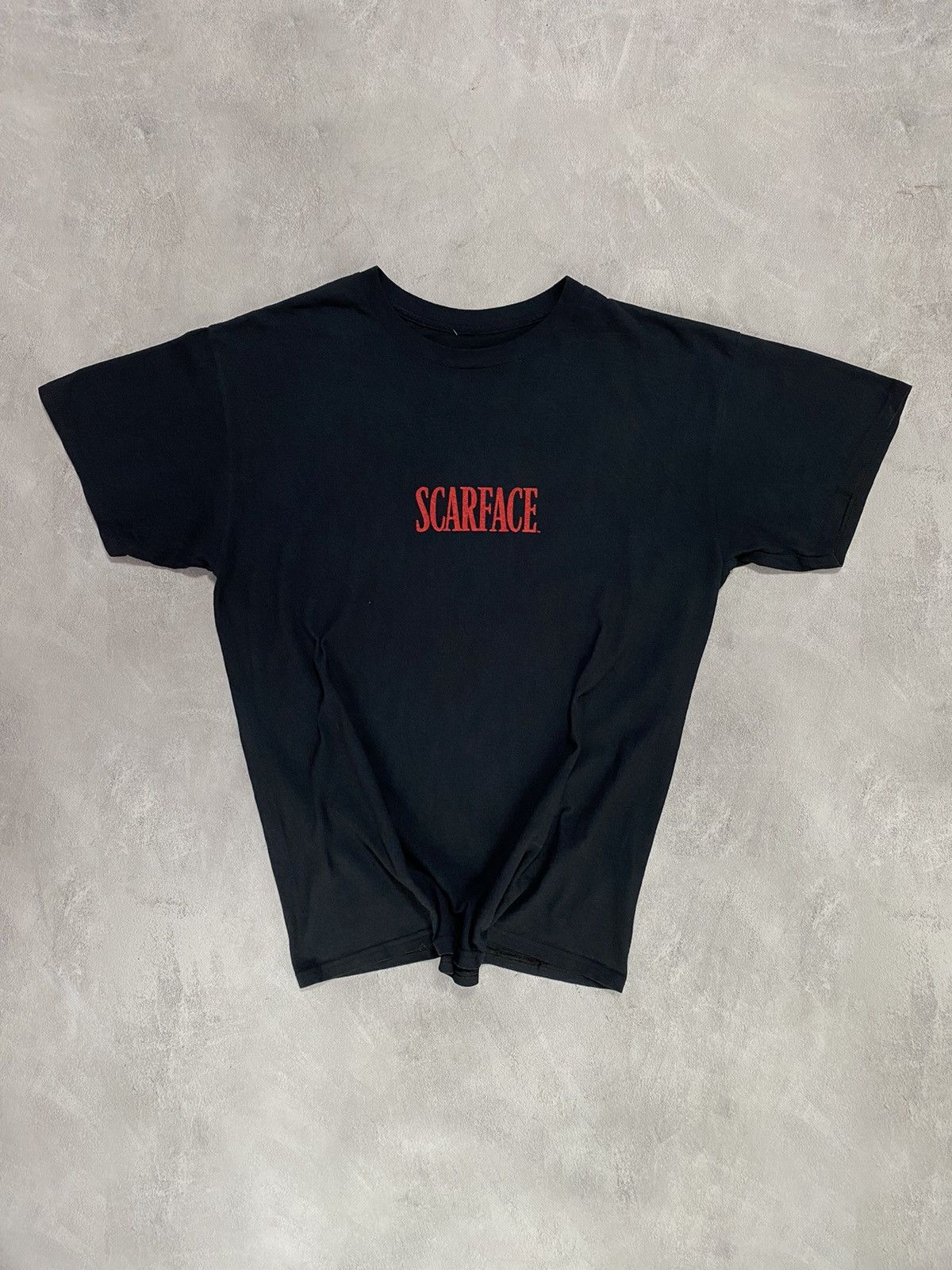 Band Tees Vintage T Shirt Scarface Tony Montana BIG Print Size US M / EU 48-50 / 2 - 2 Thumbnail