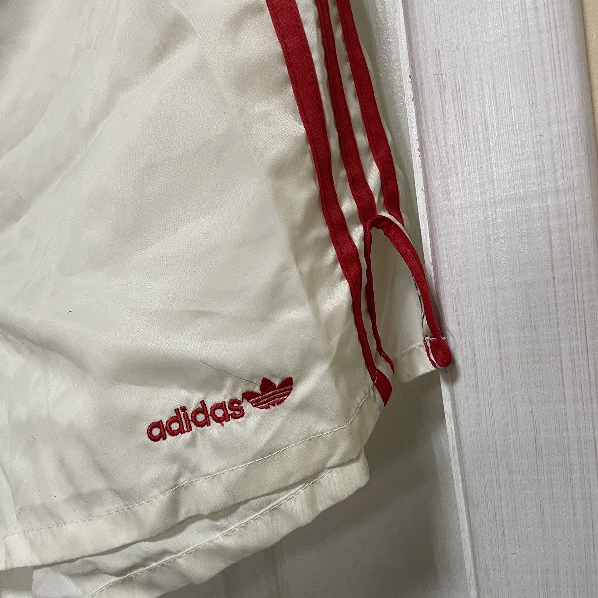 Adidas × Vintage Vintage 80s 90s Adidas Made In West Germany Shorts 70s Size US 42 / EU 58 - 2 Thumbnail