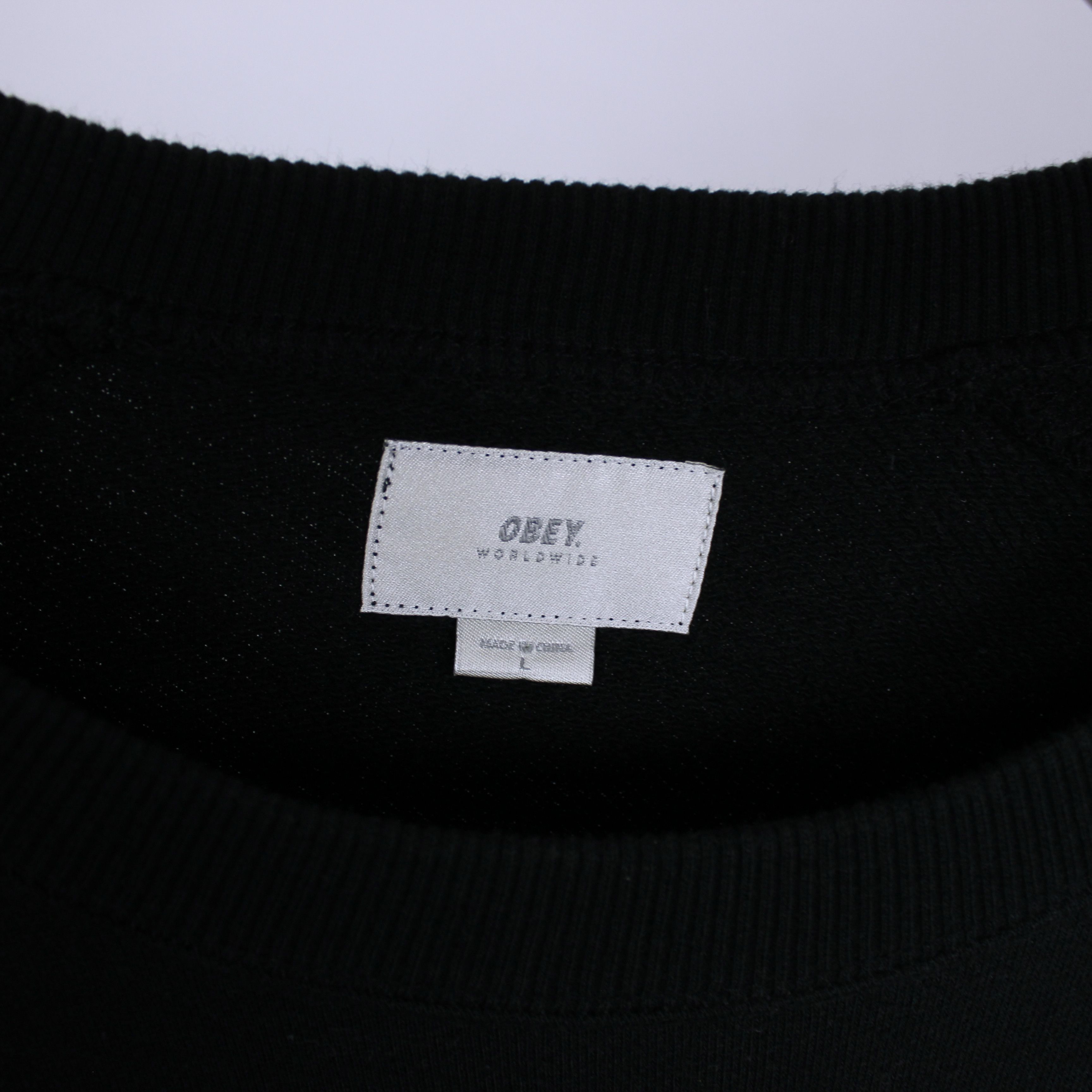 Obey Vintage Obey sweatshirt big logo rare Size US L / EU 52-54 / 3 - 4 Thumbnail