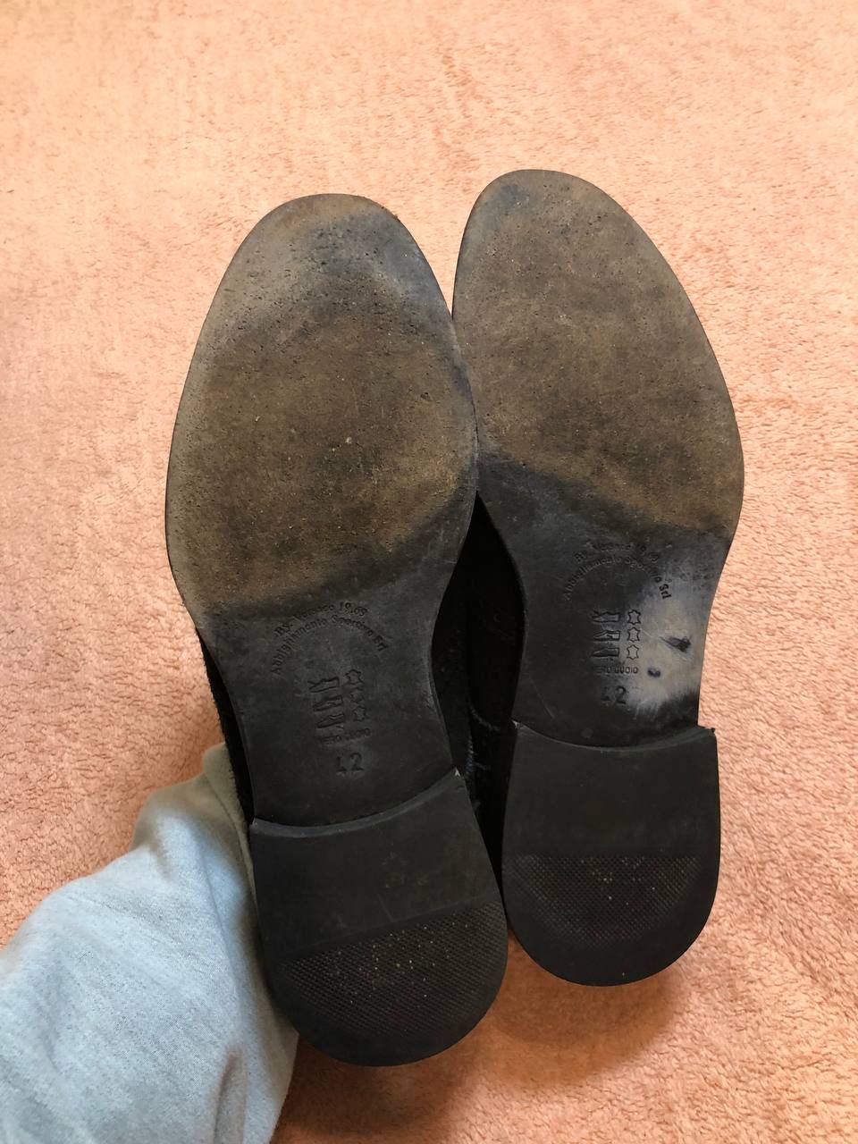 Versace Versace Suede Leather Driver Loafers Shoes Size US 9 / EU 42 - 23 Thumbnail