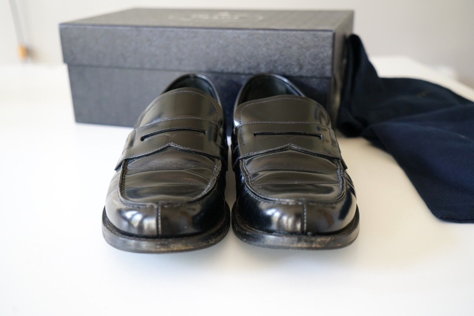 Prada PRADA loafers black 8 1/2 Size US 8.5 / EU 41-42 - 2 Thumbnail