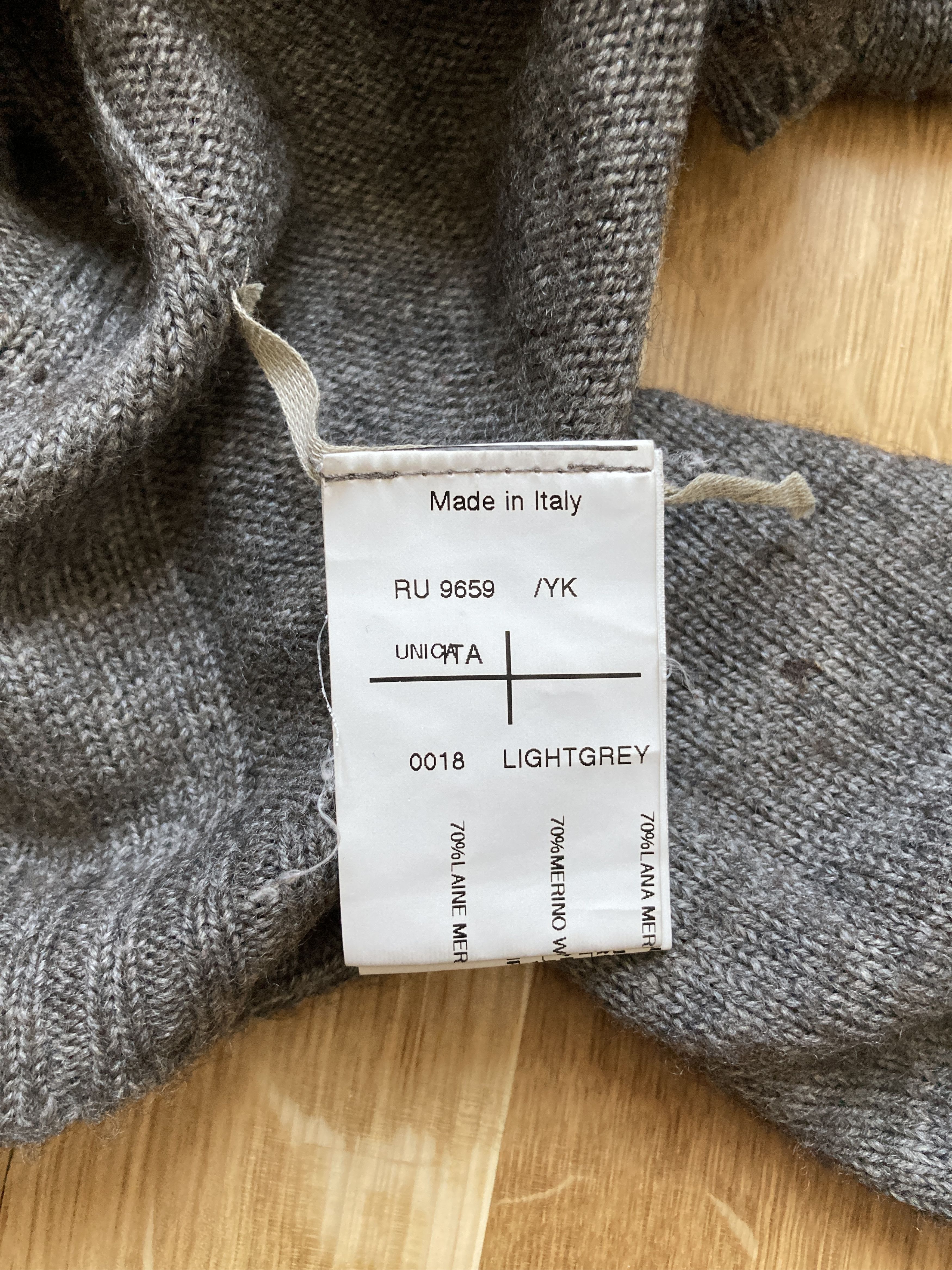 Rick Owens F/W 12 "MOUNTAIN" Oversized Runway Yak/Wool Rollneck Knit M Size US L / EU 52-54 / 3 - 15 Thumbnail