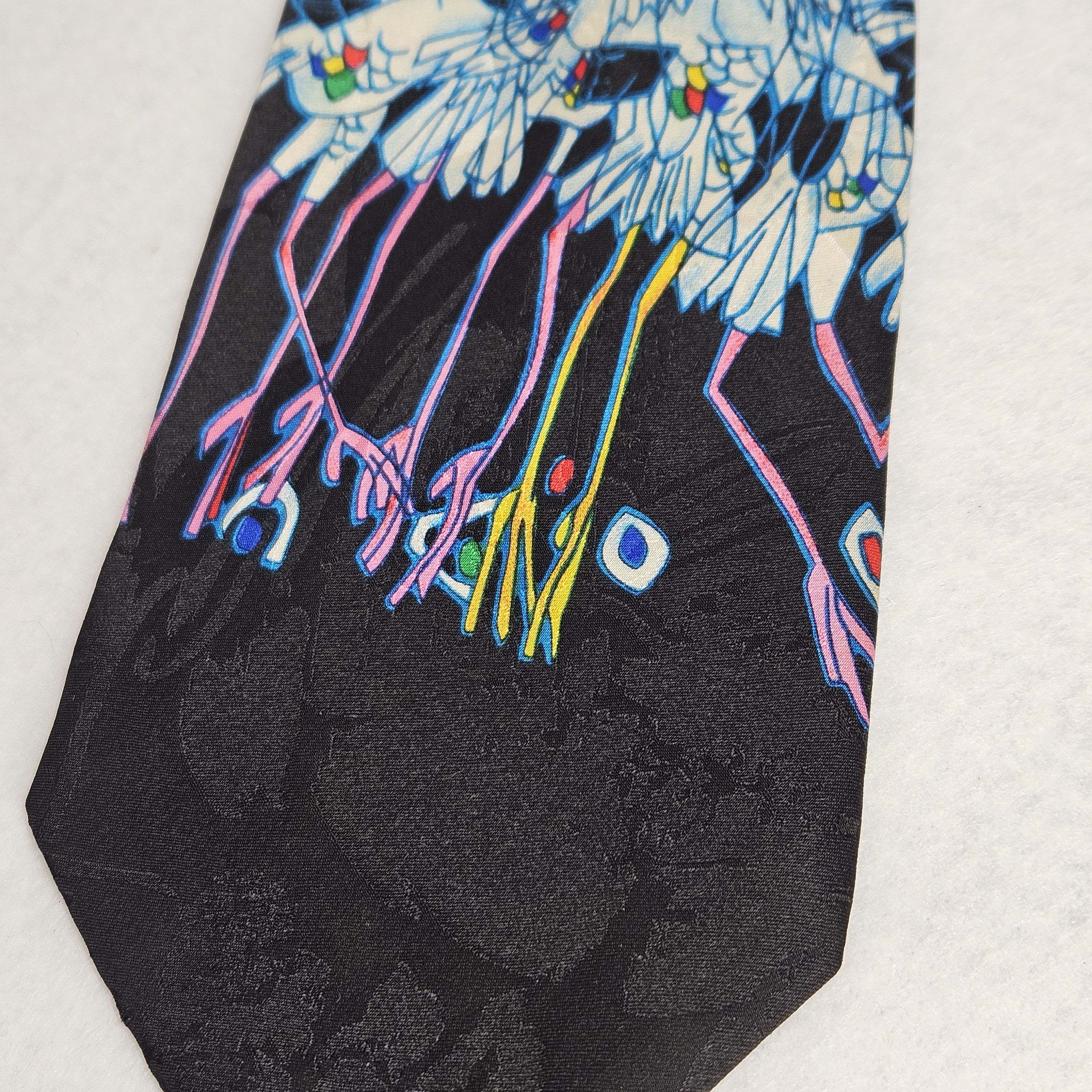 Other Jiang 60x3.75" Necktie Tiefeng Silk Artist Yunnan School Size ONE SIZE - 7 Thumbnail