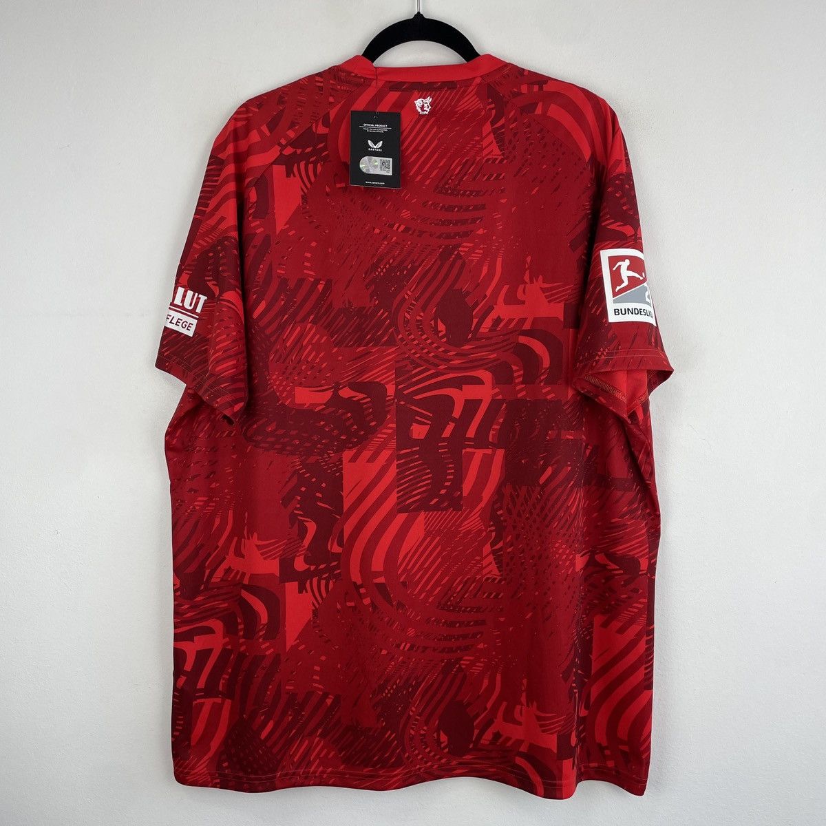 Castore 1. FC Kaiserslautern Home Jersey Shirt 2024/2025 size 3XL Size US XXL / EU 58 / 5 - 9 Thumbnail