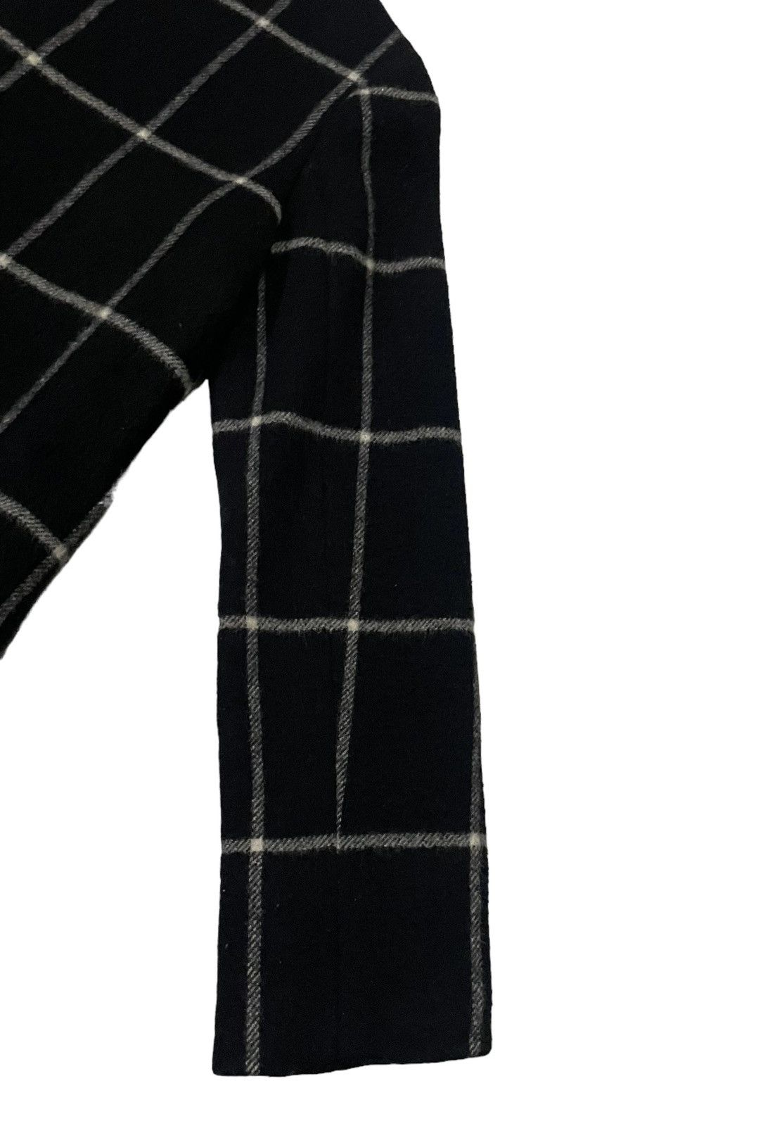 Lanvin Vintage Lanvin Collection Wool Tartan Long Jacket Size M / US 6-8 / IT 42-44 - 17 Thumbnail