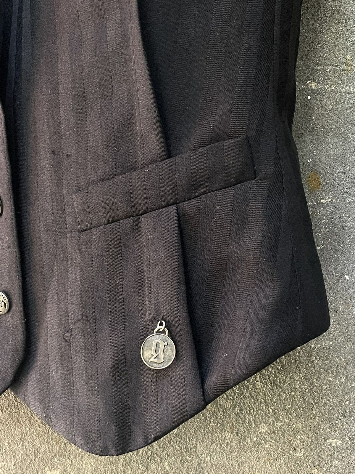 John Galliano Vintage Galliano by John Galliano Seditionaries Vest Wool Size XS / US 0-2 / IT 36-38 - 8 Thumbnail