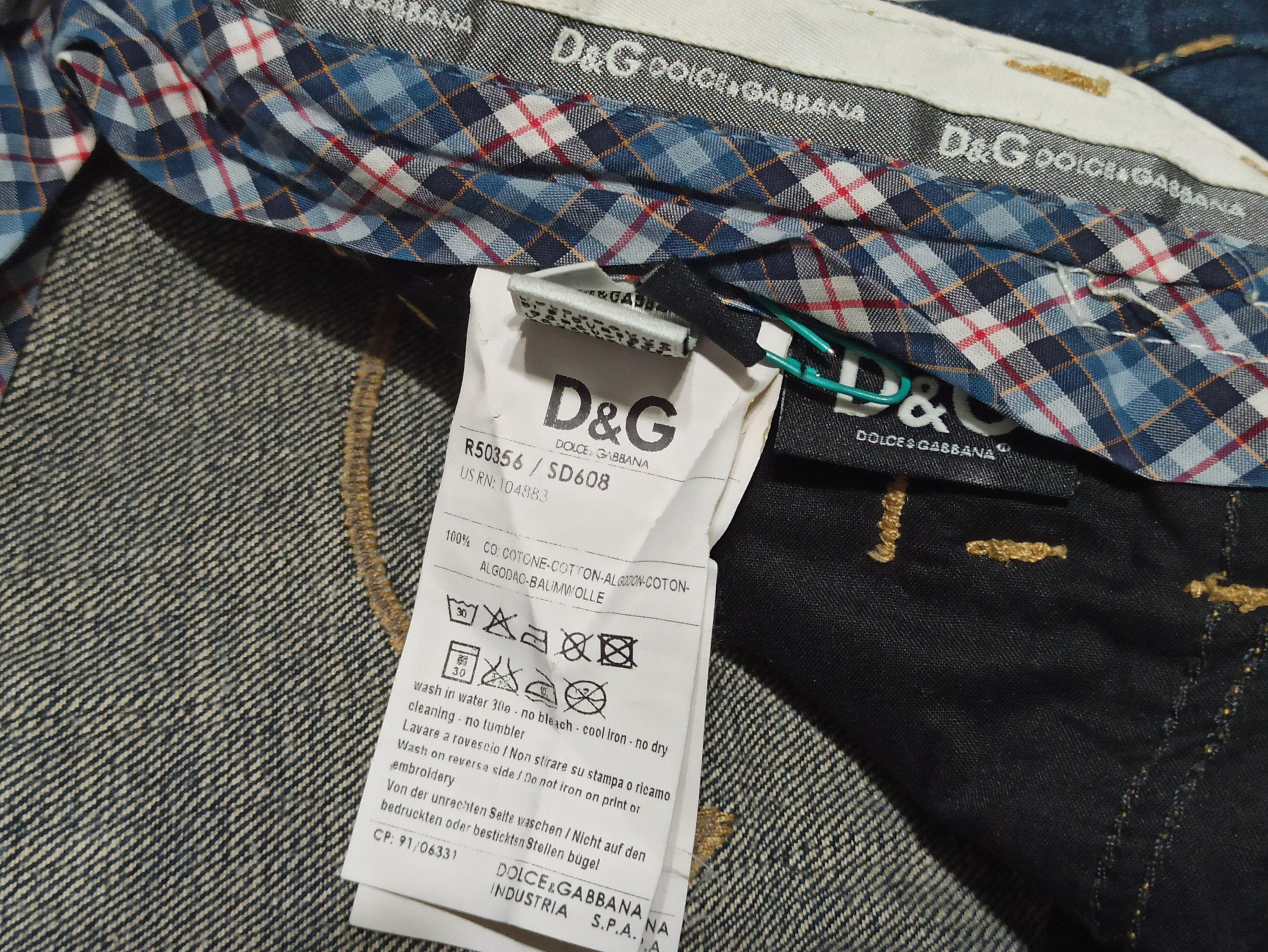 Dolce & Gabbana × Vintage Dolce Gabbana vintage jeans Size US 30 / EU 46 - 5 Thumbnail