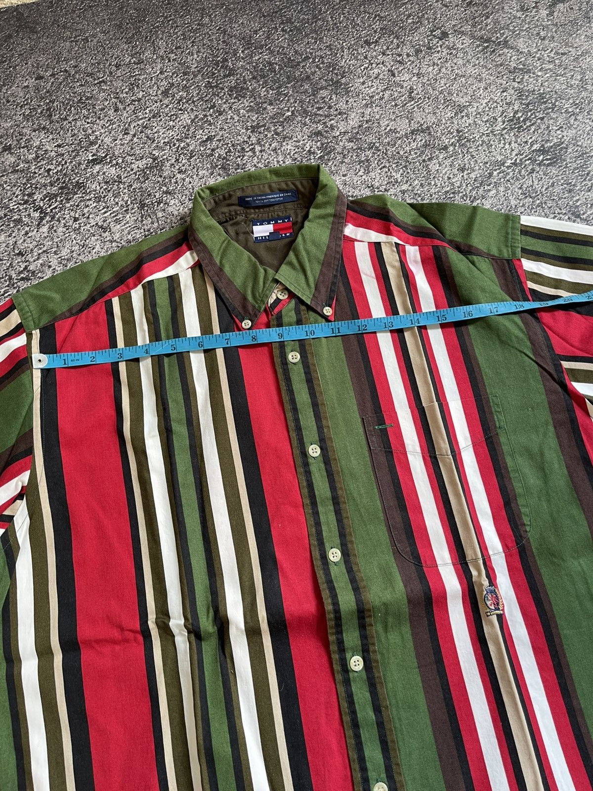 Tommy Hilfiger Tommy Hilfiger multi striped shirt Size US L / EU 52-54 / 3 - 9 Thumbnail