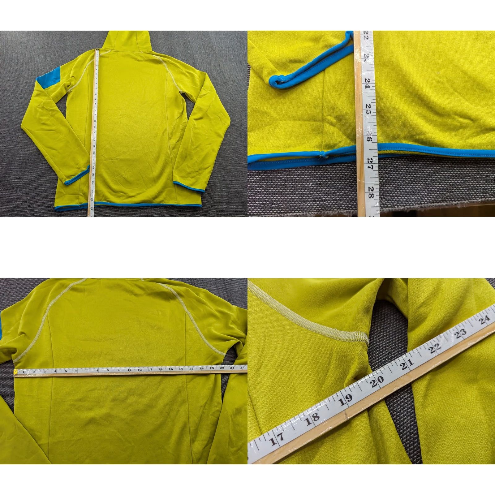 ORTOVOX Ortovox Mens Hoodie Small Yellow Jacket Merino Wool Inside Outdoor Sweatshirt Hoodie Pullover Full Zip Mens XS? Size US S / EU 44-46 / 1 - 9 Thumbnail