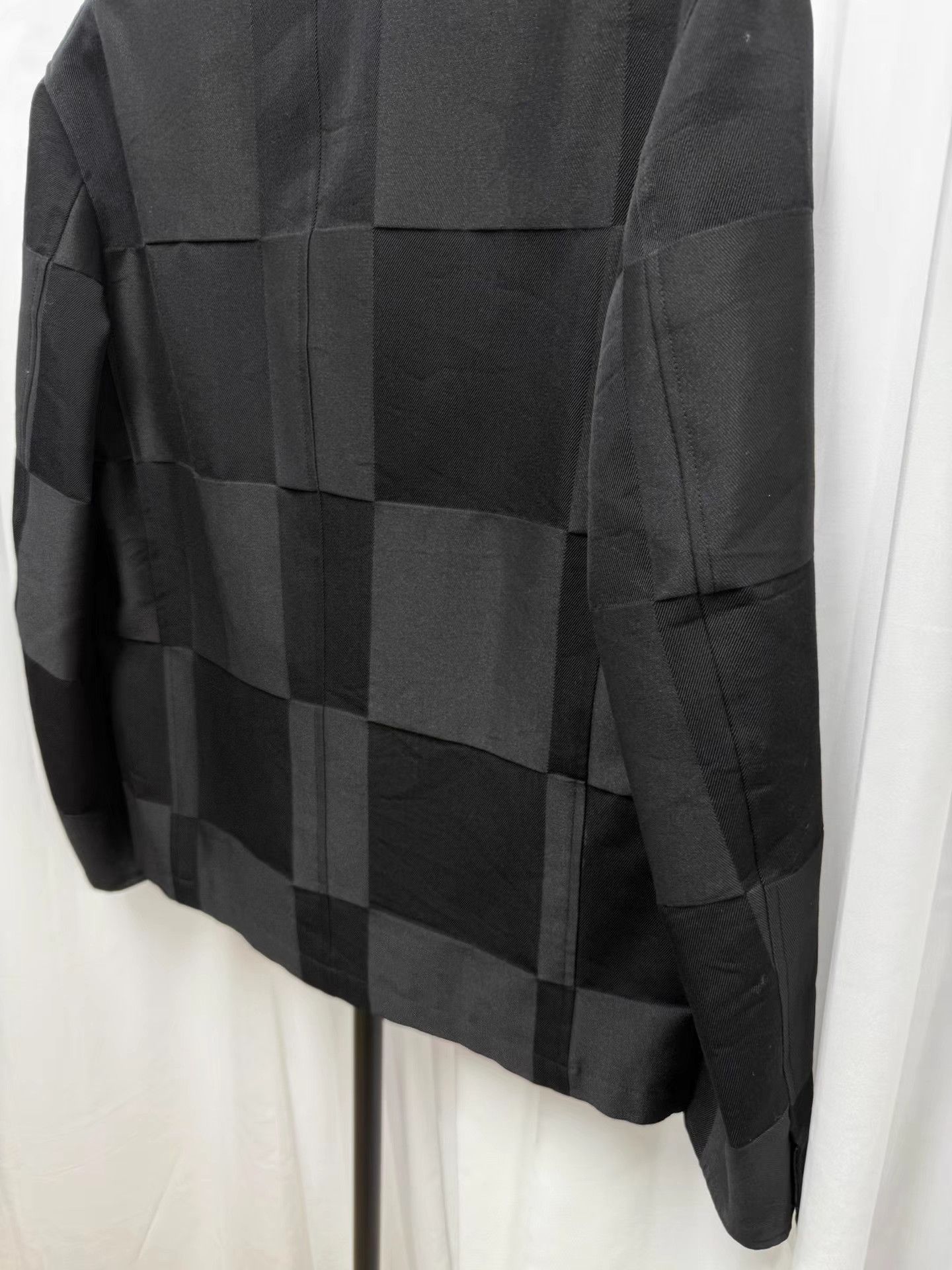 Yohji Yamamoto Yohji Yamamoto Y's for men Plaid Wool Paneled Jacket K20 Size US L / EU 52-54 / 3 - 7 Thumbnail