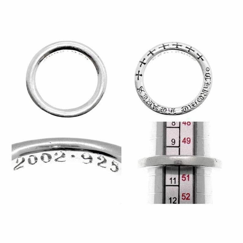 Chrome Hearts 5 CHROME HEARTS NTFL Silver Ring Size ONE SIZE - 3 Thumbnail