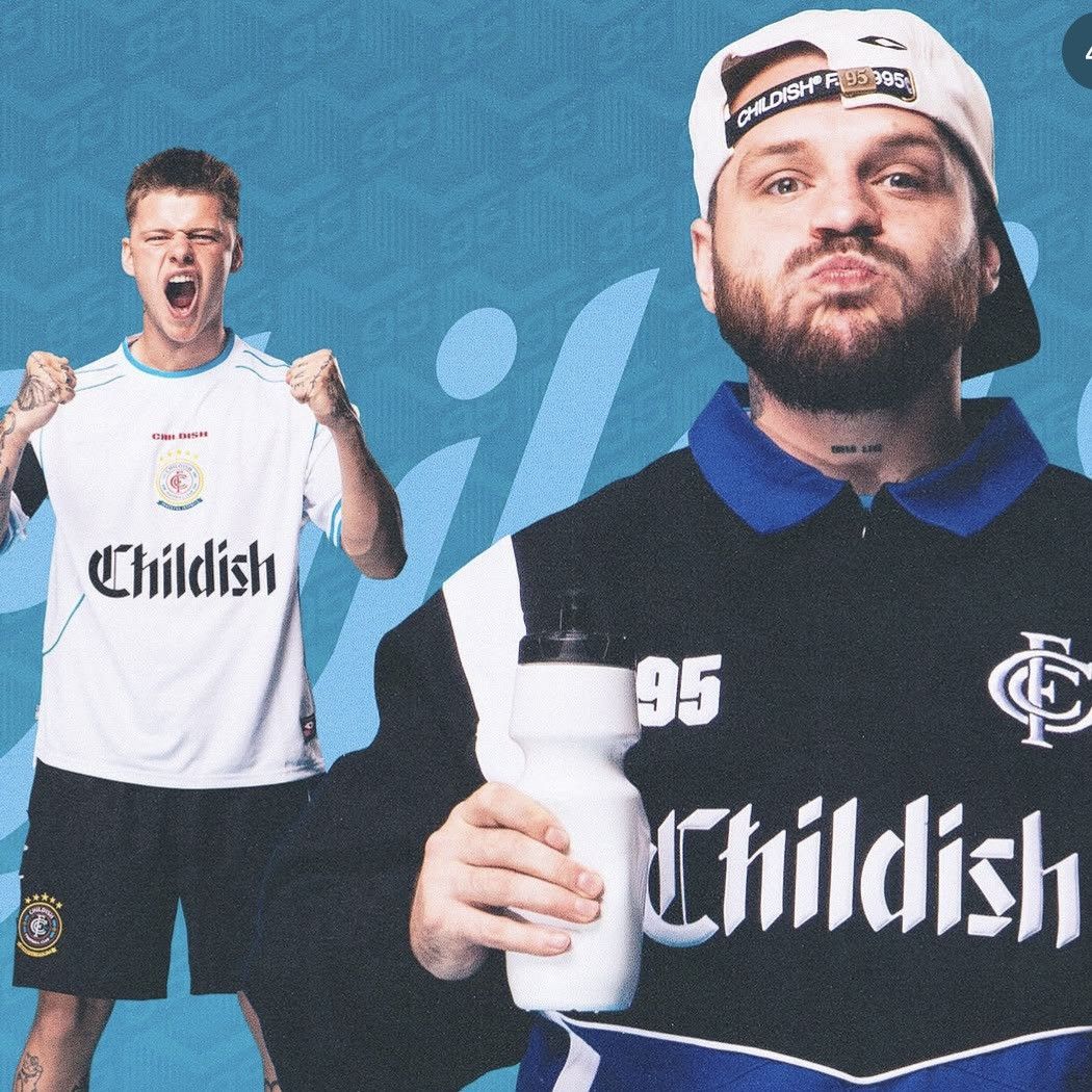 CHILDS Childish FC 30th Anniversary 1995 Soccer Jersey Kit Size US M / EU 48-50 / 2 - 2 Thumbnail