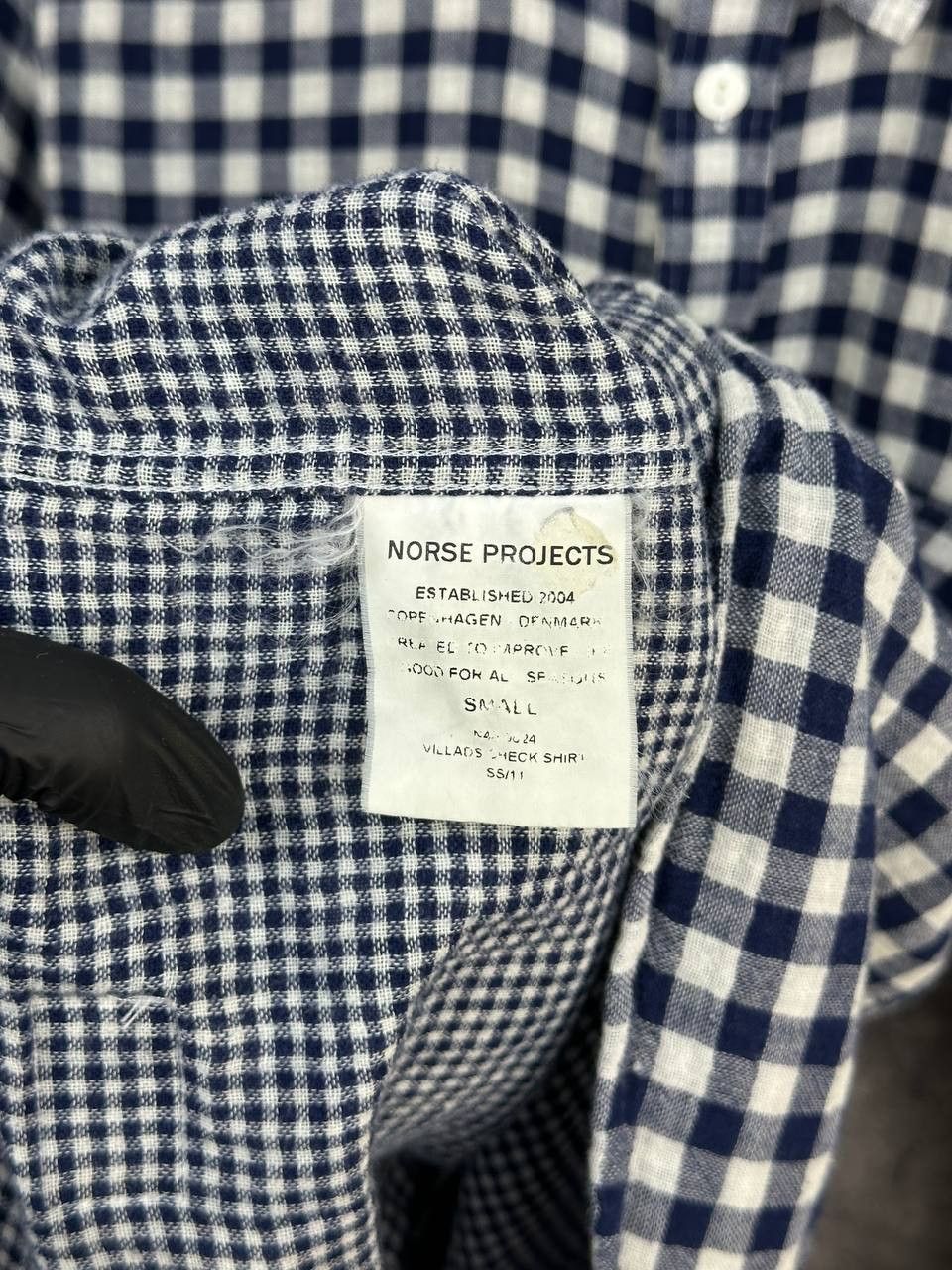 Norse Projects Norse Projects Villads Check Shirt SS/11 Button Up LS Size US S / EU 44-46 / 1 - 12 Thumbnail