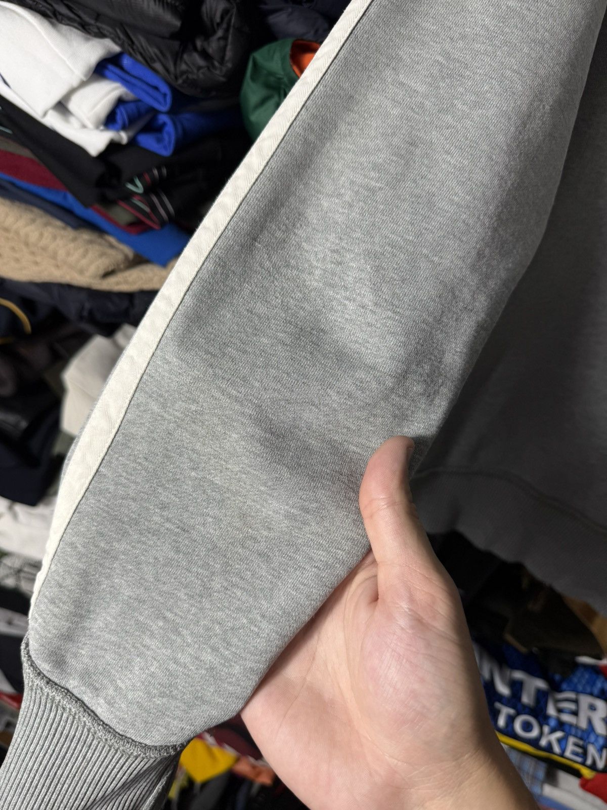 Abercrombie & Fitch Vintage Abercrombie & Fitch Distressed Zip Hoodie Y2K Grey Size US S / EU 44-46 / 1 - 17 Thumbnail