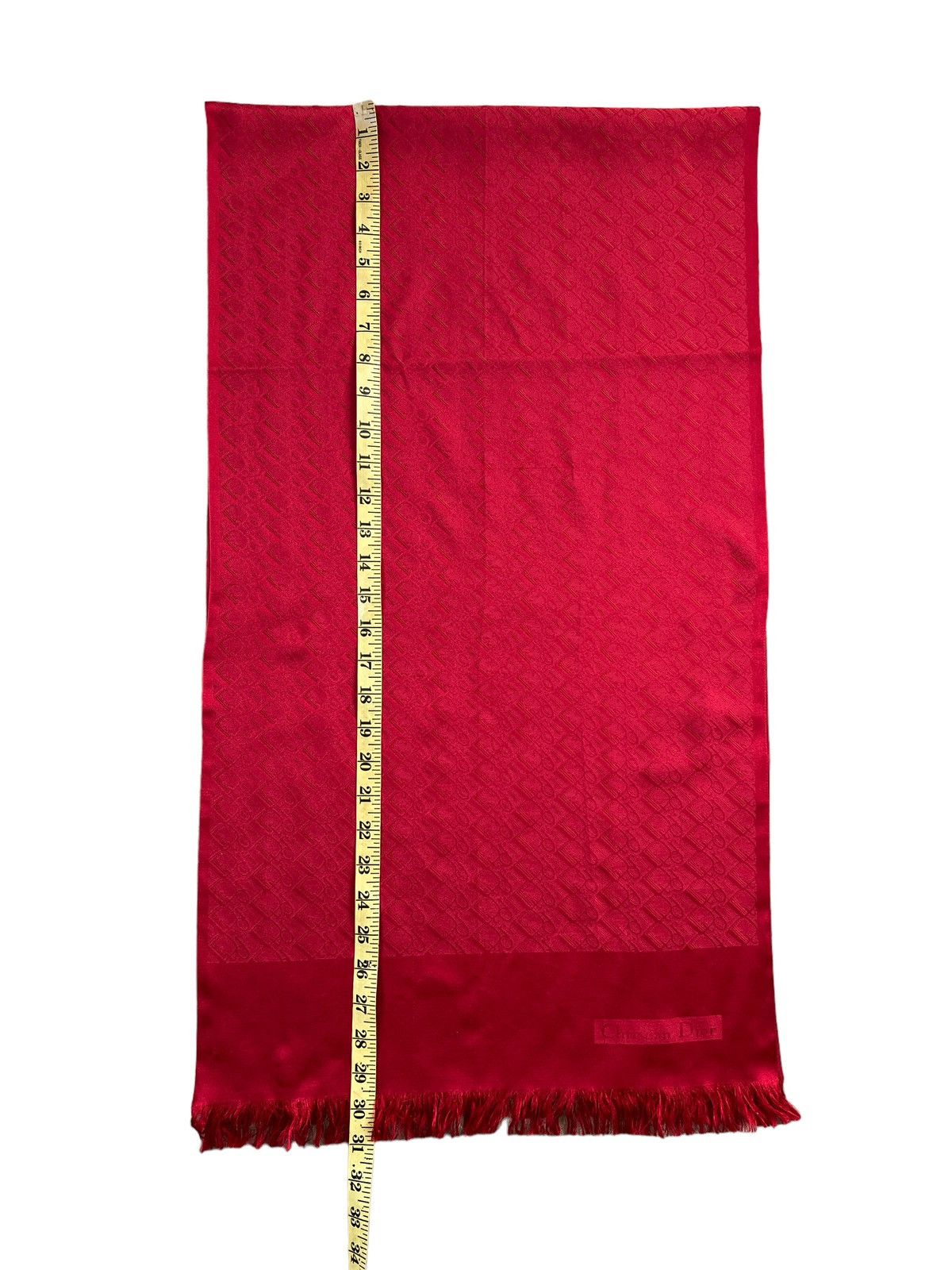 Christian Dior Monsieur Vintage Christian Dior Silk Monogram Muffler Scarves Size ONE SIZE - 8 Thumbnail