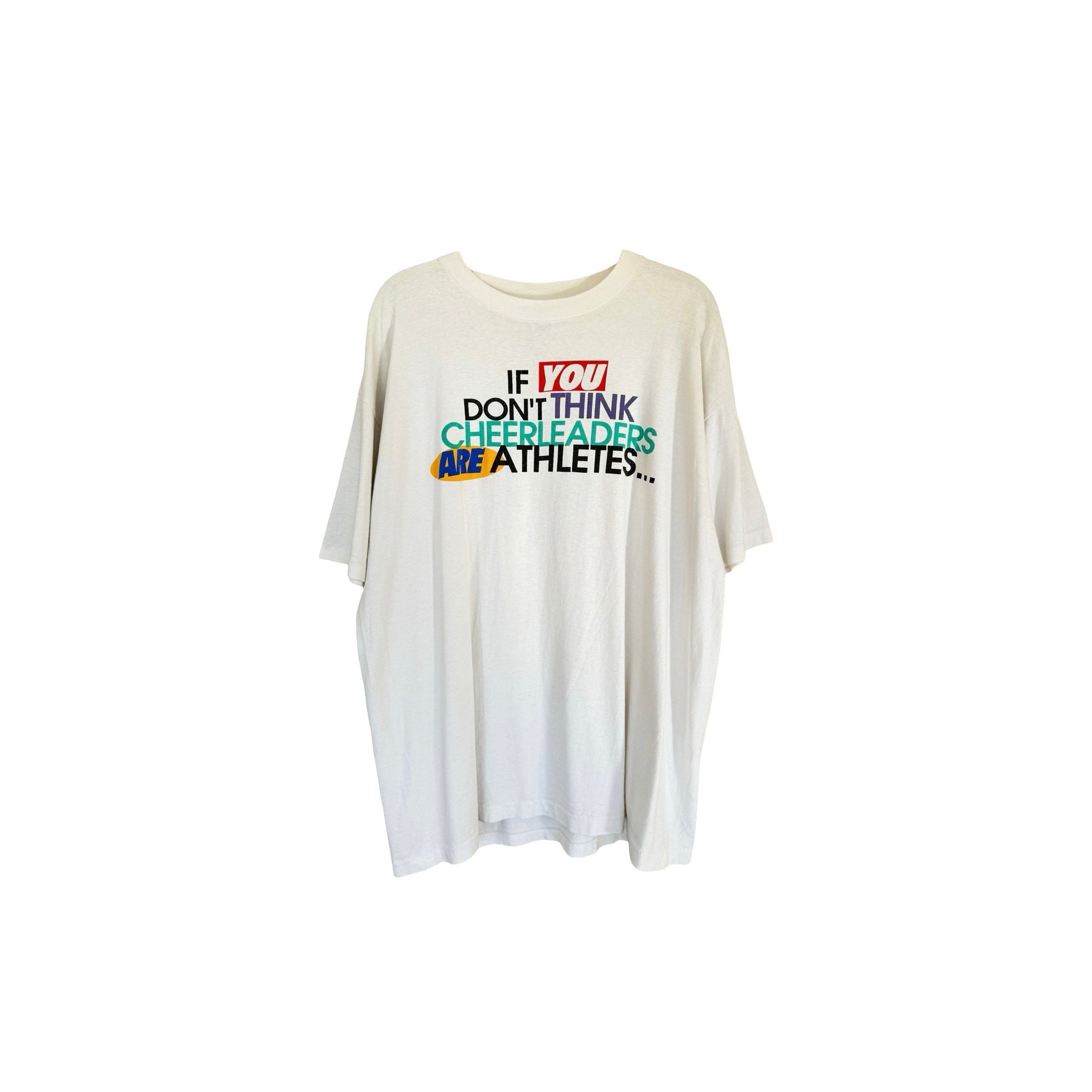 Vintage Cheerleaders Tee Size US XL / EU 56 / 4 - 1 Thumbnail