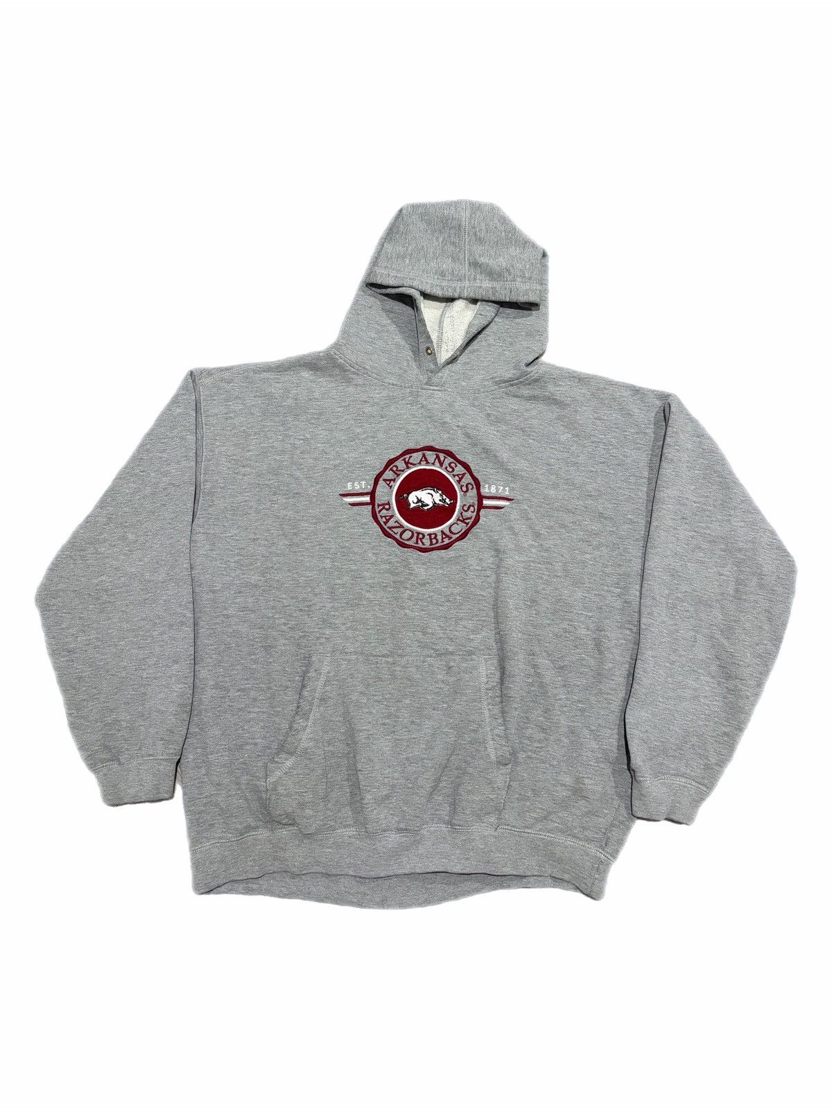 Vintage Crable Sportswear Arkansas Razorbacks Vintage Hoodie XXL Size US XXL / EU 58 / 5 - 1 Thumbnail