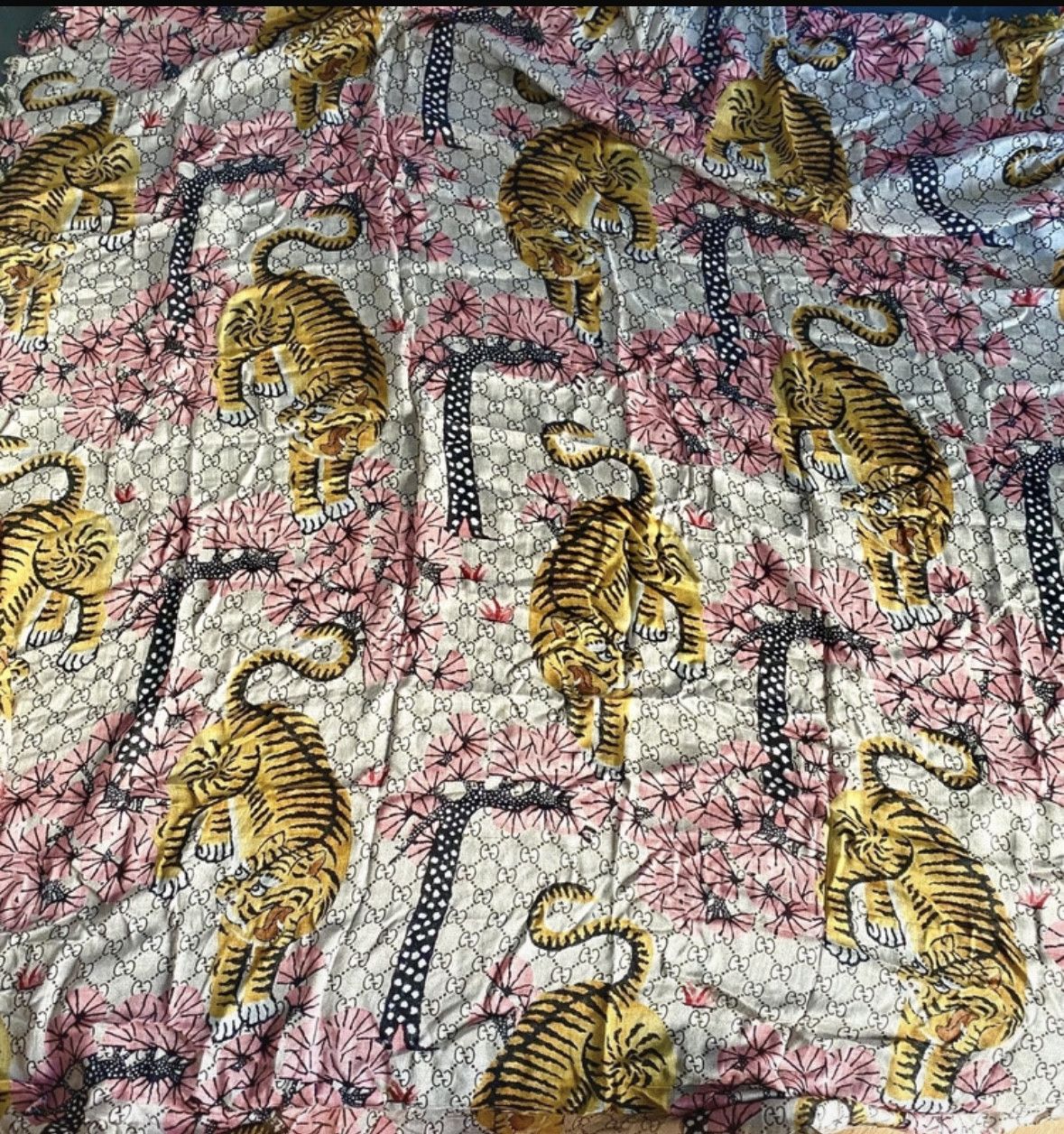 Gucci Gucci Silk Scarf Size ONE SIZE - 5 Thumbnail