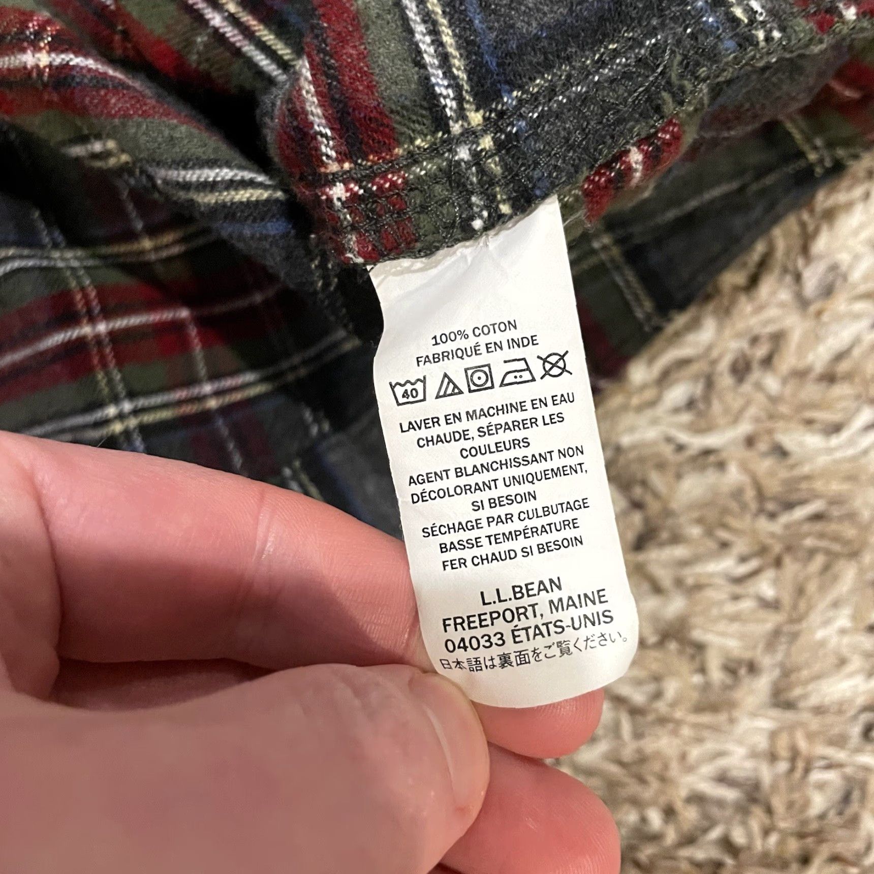 Vintage LL Bean Hooded Flannel Shirt Mens M Gray Plaid Snap Down Slightly Fitted Hoodie Sweatshirt Button-Up Crew Neck Pockets Logo Size US M / EU 48-50 / 2 - 6 Thumbnail