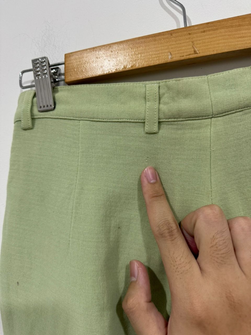 Salvatore Ferragamo × Vintage Vintage 80s Salvatore Ferragamo Pants Size US 26 / EU 42 - 5 Thumbnail