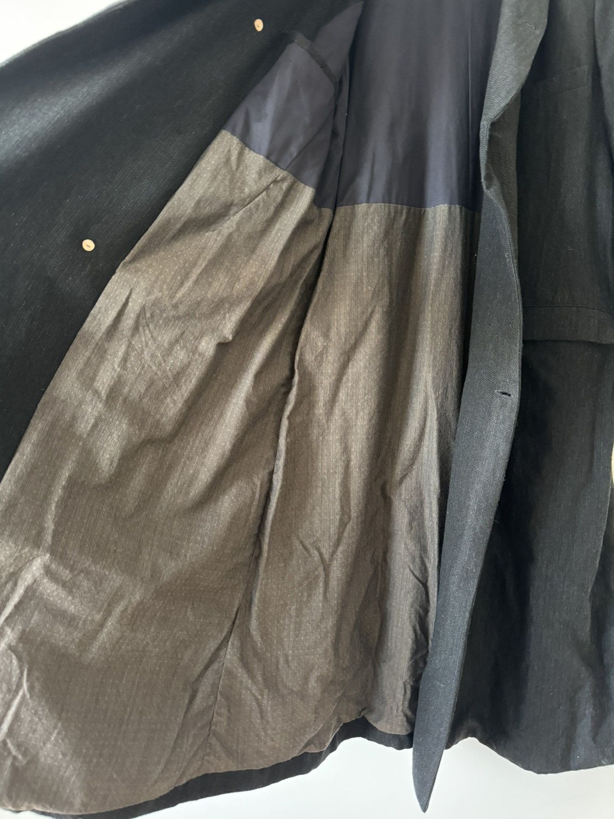 Paul Harnden Shoemakers Double Breasted Long Jacket Size US L / EU 52-54 / 3 - 4 Thumbnail