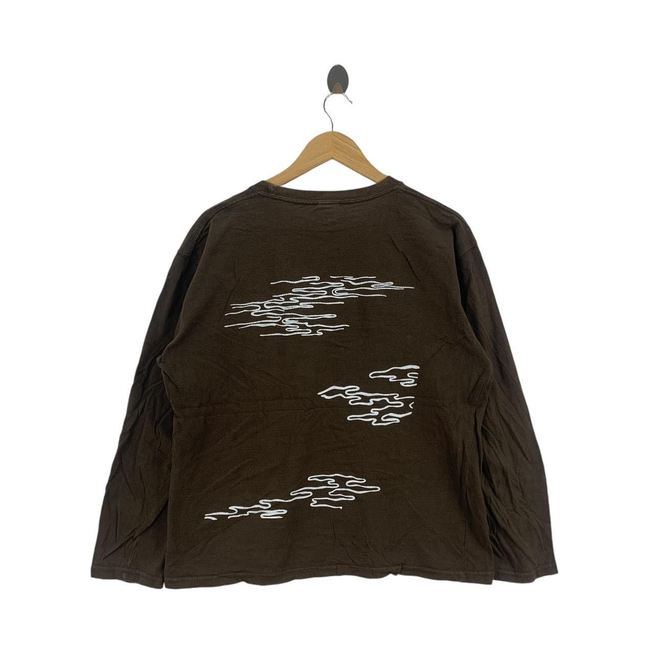 Vintage Vintage JAPAN TRADITIONAL PHENIX Deity Tee Shirt Top Goddess Size L / US 10 / IT 46 - 4 Thumbnail