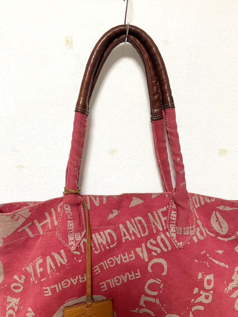 Vivienne Westwood Vivienne Westwood size os English letter printed tote bag Size ONE SIZE - 7 Thumbnail