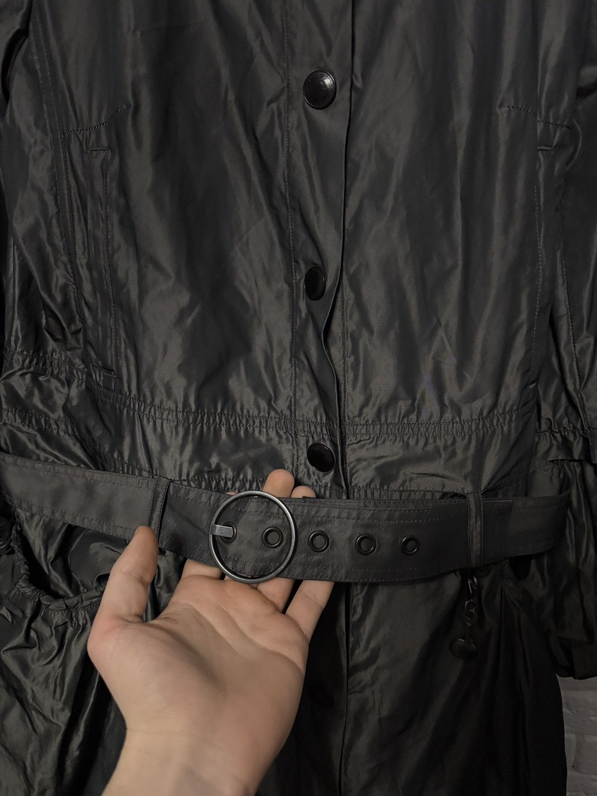 Cop Copine Cop Copine Raincoat Ligne Extreme Avant Garde Trench Coat Size M / US 6-8 / IT 42-44 - 3 Thumbnail