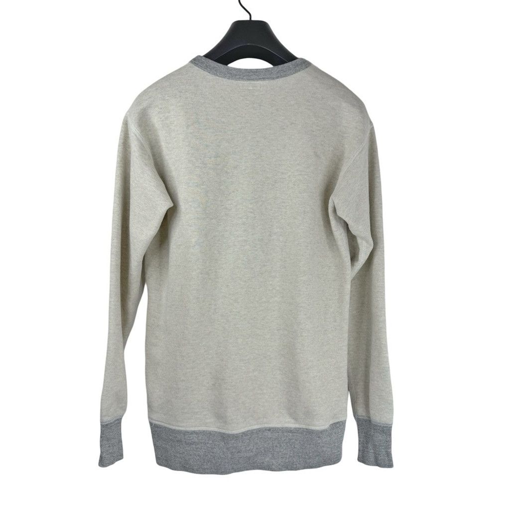 Steven Alan STEVEN ALAN Men's Designer Cream Crew Neck Sweatshirt XS Size US XS / EU 42 / 0 - 5 Thumbnail