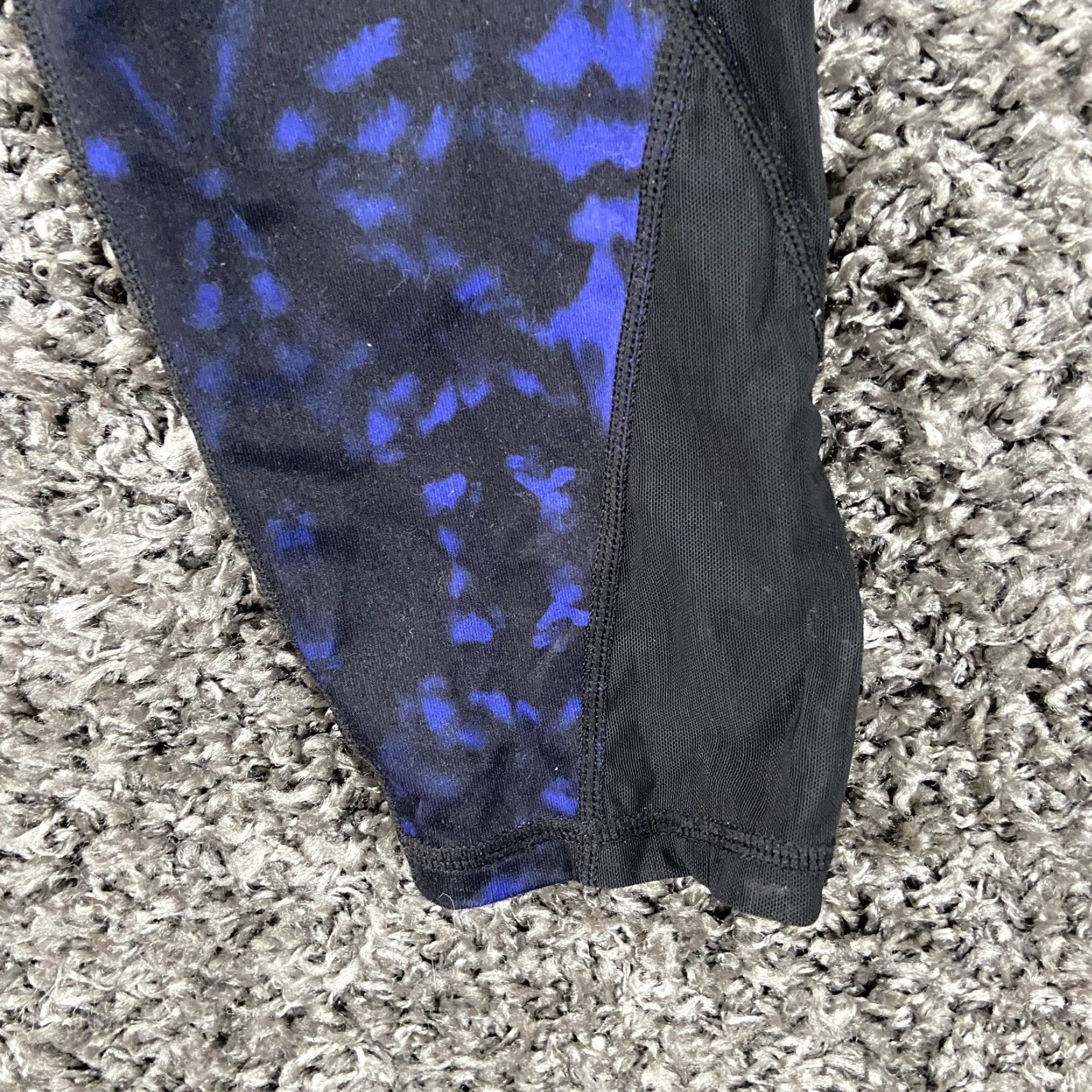 Fabletics Fabletics Women's L Pants Activewear Yoga Multicolor Blue Black Pattern Size 36" / US 14 / IT 50 - 2 Thumbnail