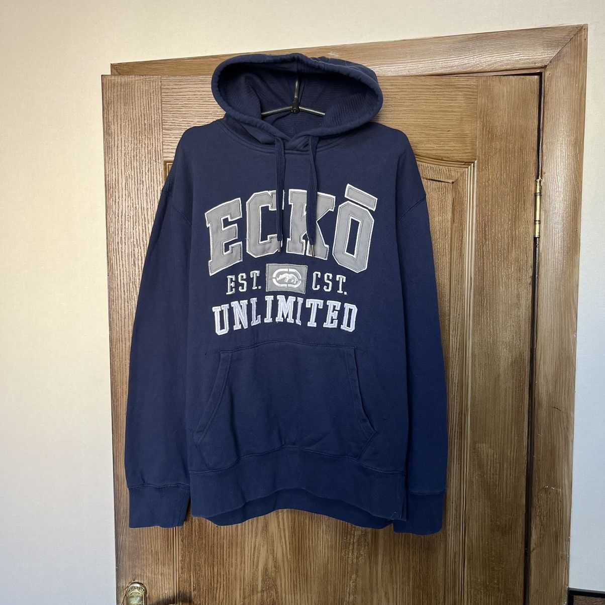 Ecko Unltd. × Vintage Baggy Hoodie Ecko Unltd Vintage hip hop rap Size US L / EU 52-54 / 3 - 1 Thumbnail