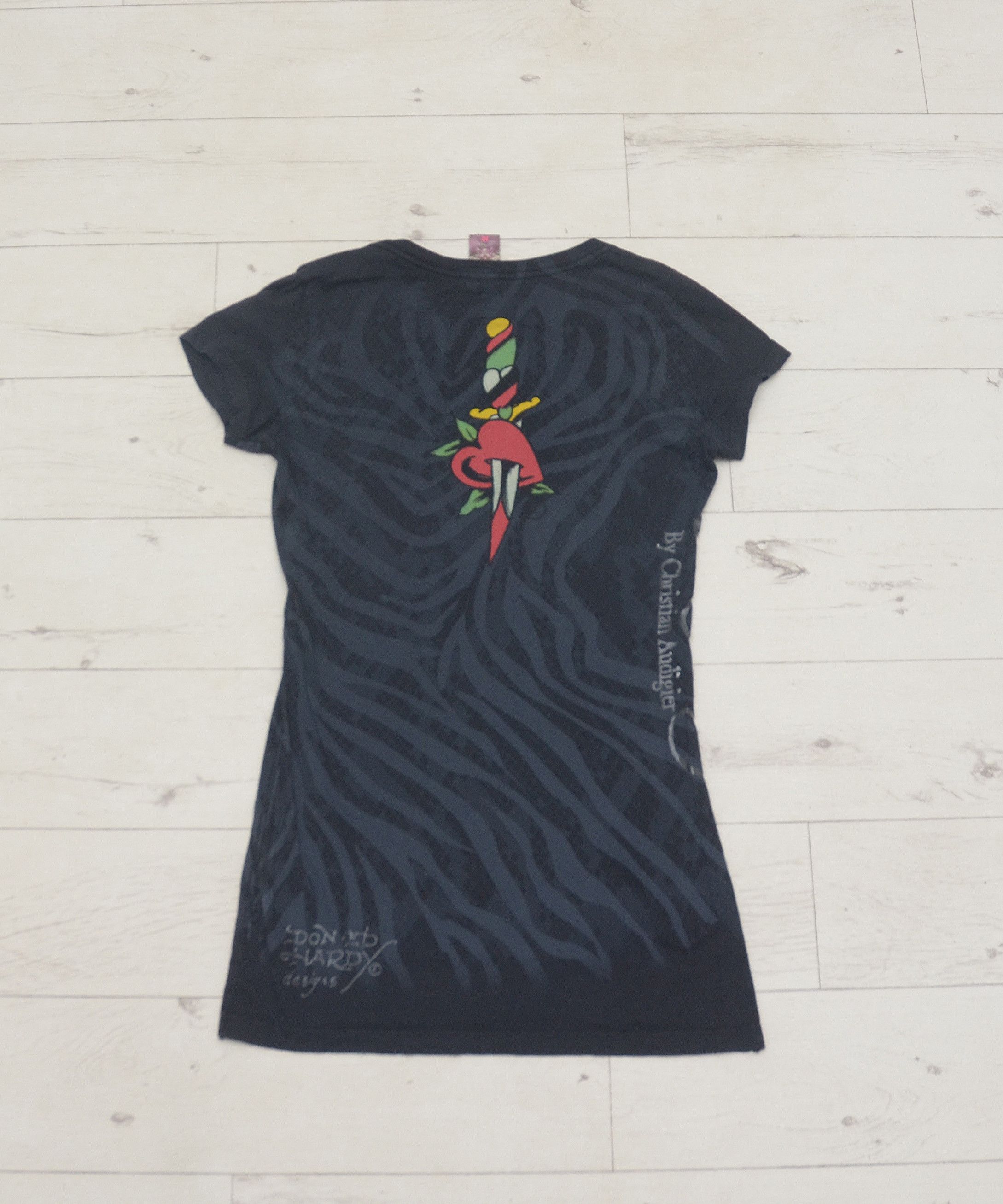 Christian Audigier × Ed Hardy × Vintage Ed Hardy by Christian Audigier T-Shirt vintage Y2K tank top Size M / US 6-8 / IT 42-44 - 10 Thumbnail