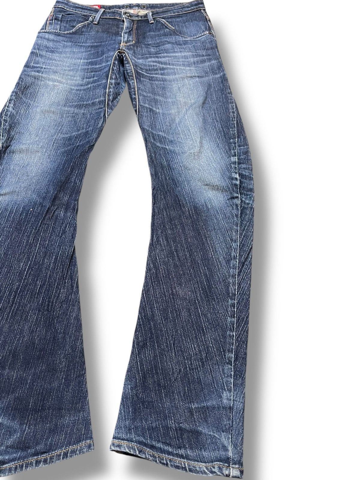 Edwin Vintage Edwin Blue Trip Twisted Leg Denim Size US 32 / EU 48 - 4 Thumbnail