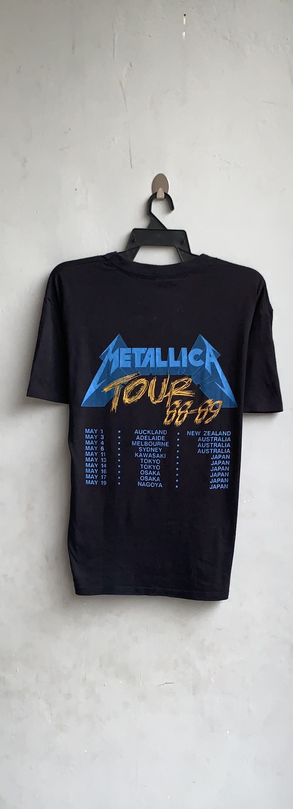 Metallica Metallica Tour 1988's Vintage T-Shirt Size US L / EU 52-54 / 3 - 7 Thumbnail