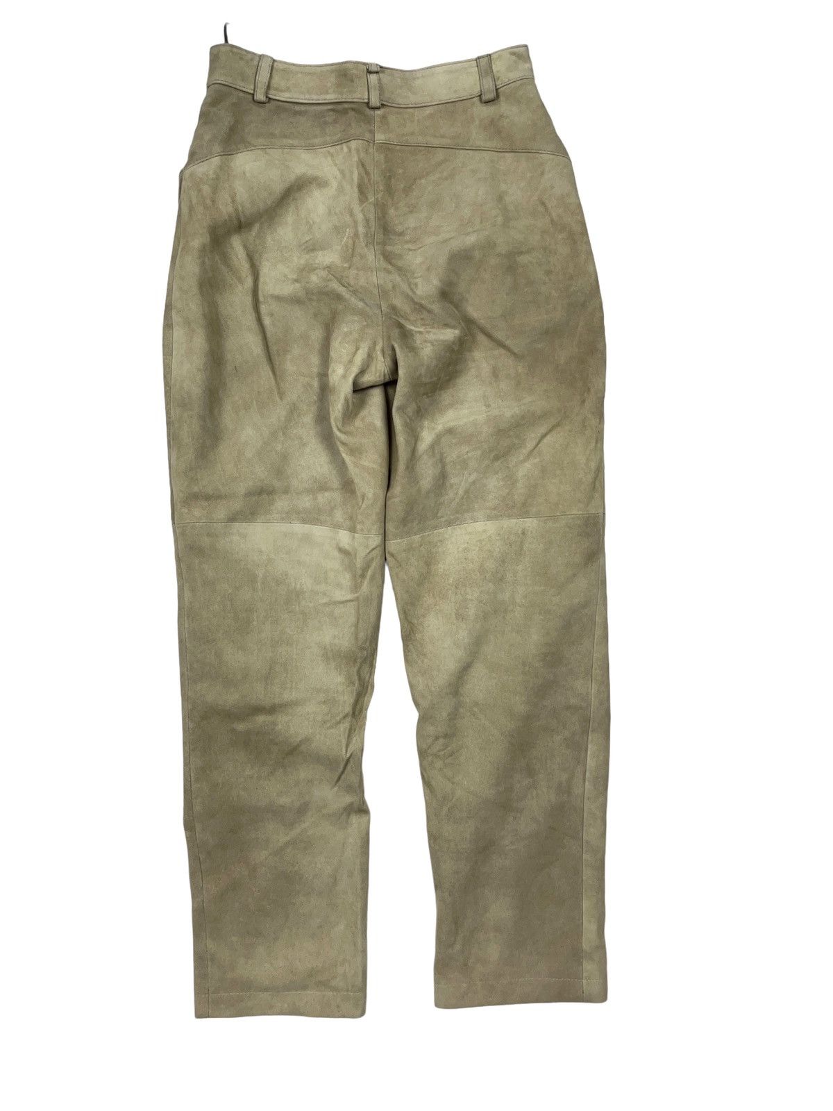 Genuine Leather × Vintage Vintage Alphorn Goat Suede Leather Pants German Size 26" / US 2 / IT 38 - 2 Thumbnail