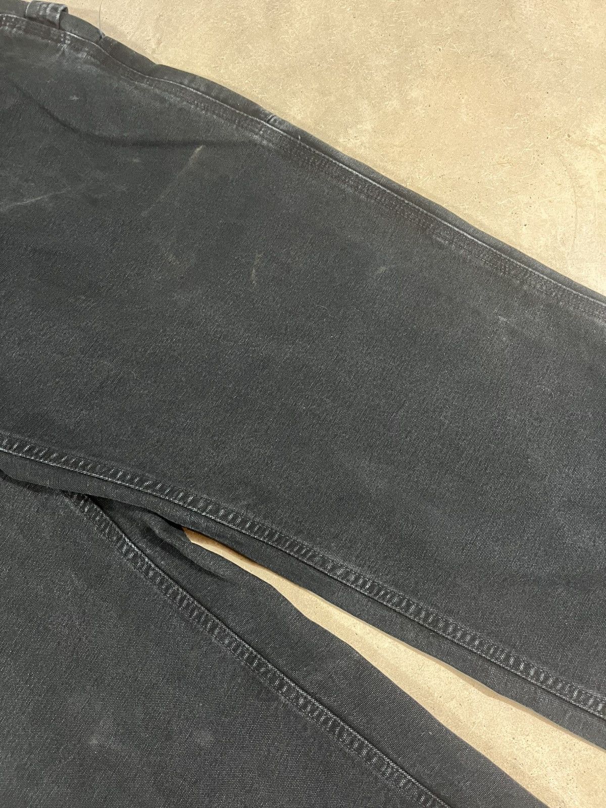 Carhartt Carhartt B11 BLK Work Pants Faded Black Size US 39 - 3 Thumbnail