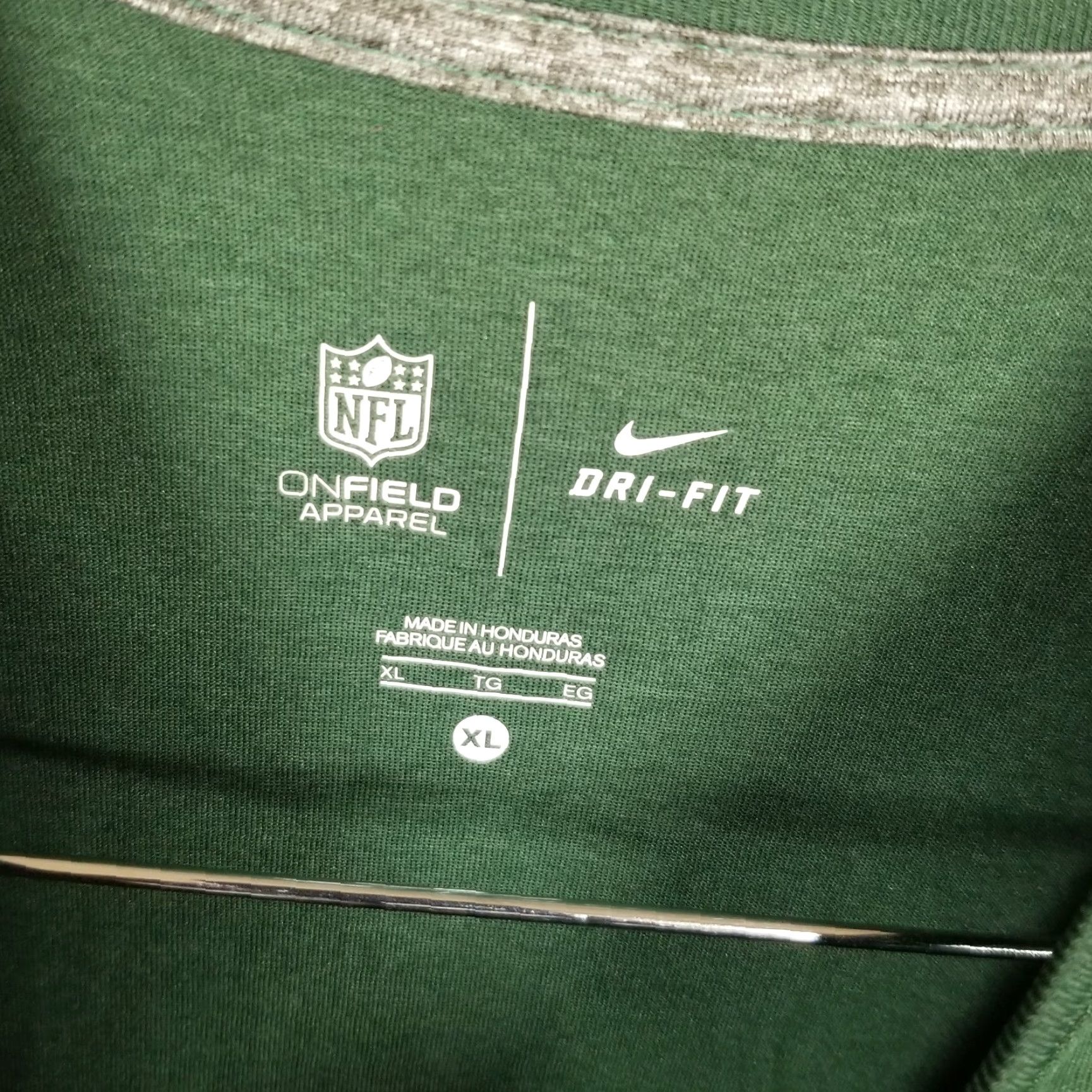 Nike Nike On Field NY Jets Long Sleeve T-Shirt Adult XL Green NWOT Mens Size US XL / EU 56 / 4 - 3 Thumbnail