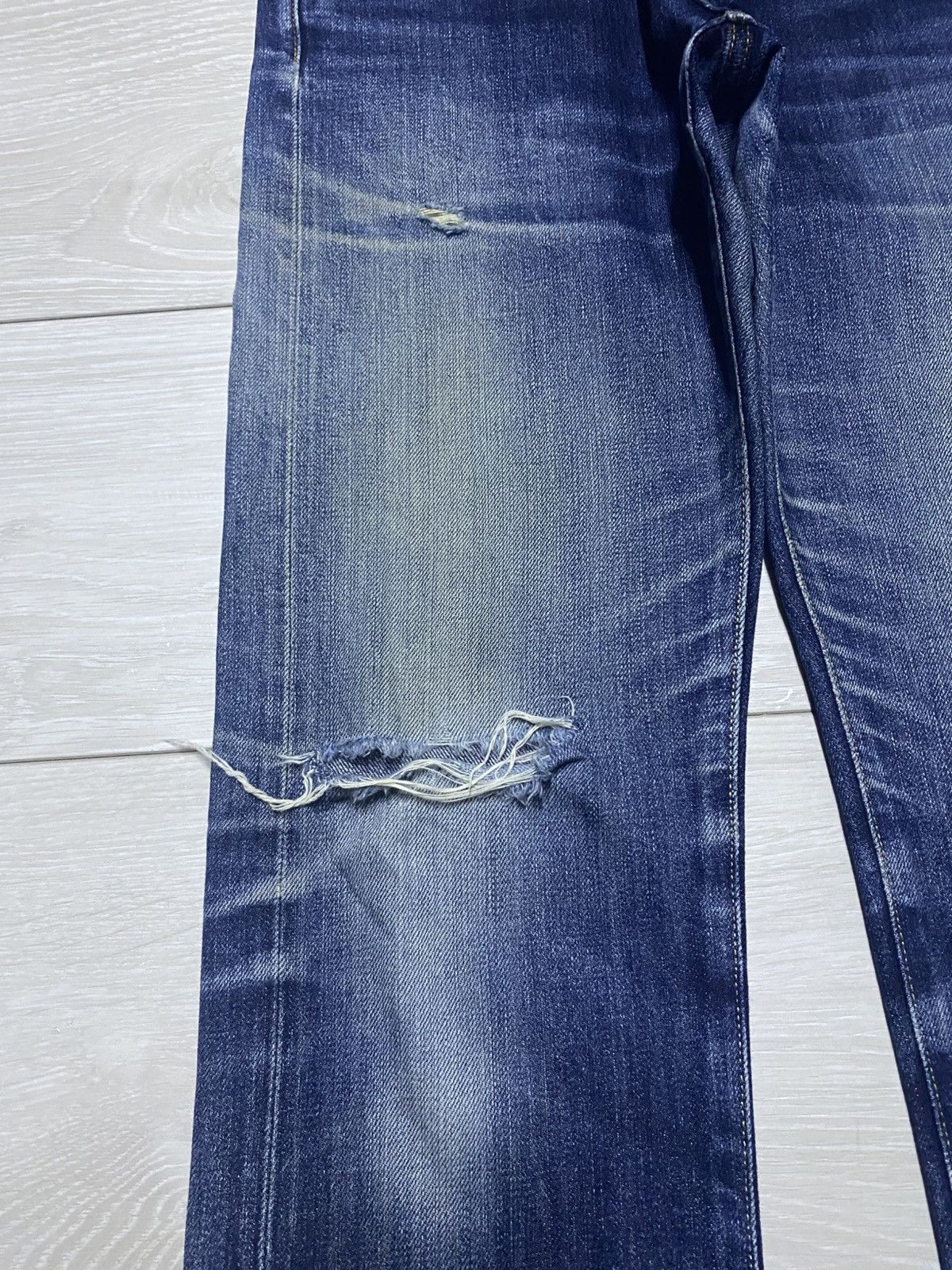 Uniqlo Vintage Japanese Brand Uniqlo Selvedge Slim Skinny Jeans Size US 29 - 7 Thumbnail
