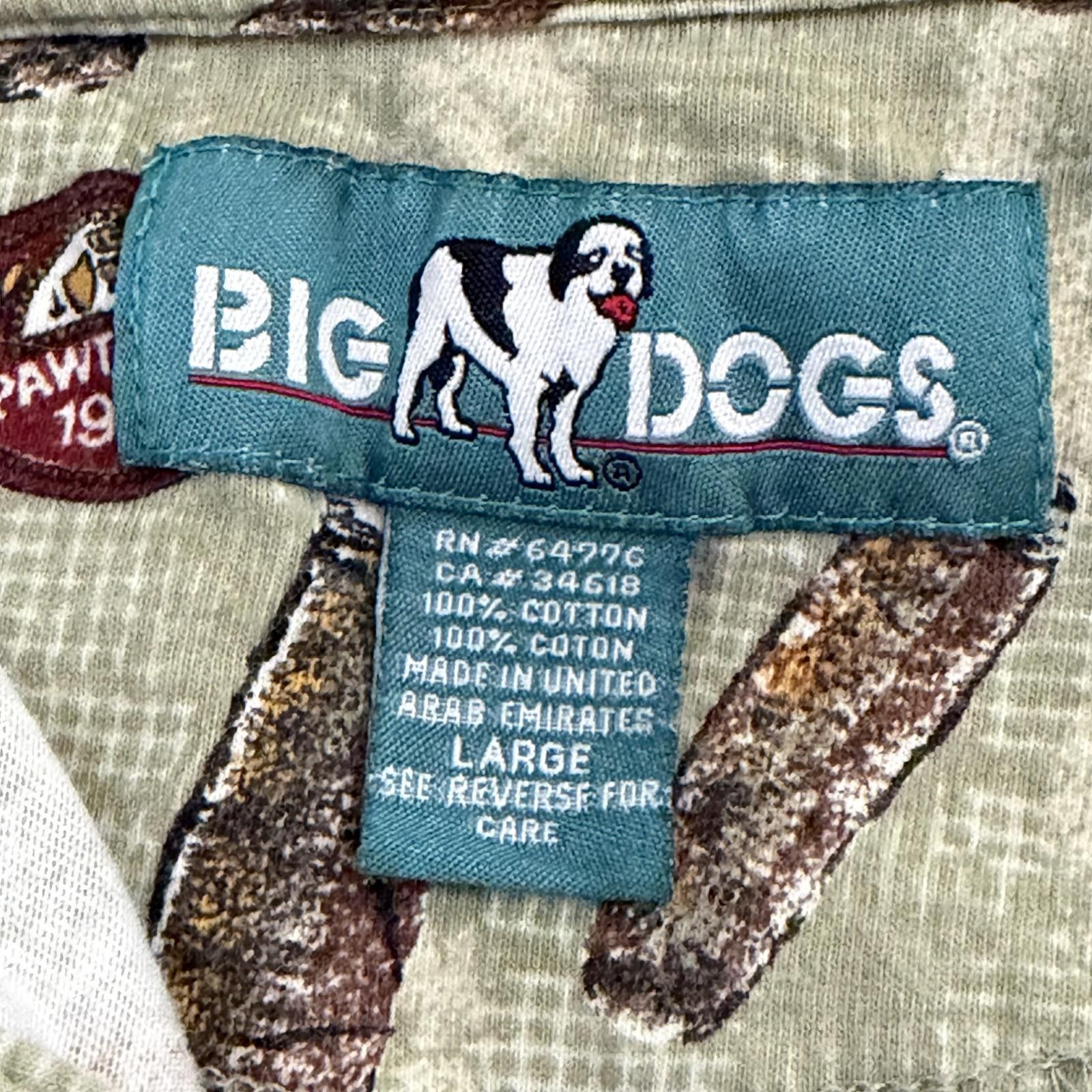 Big Dogs Vintage Y2K Big Dogs Cigar AOP Funny Polo Shirt Size US L / EU 52-54 / 3 - 5 Thumbnail