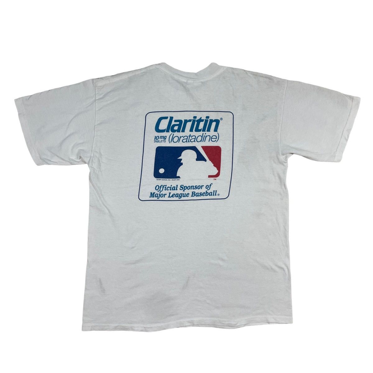 MLB VTG 2000 MLBP Claritin Official Sponsor Tee Size US M / EU 48-50 / 2 - 8 Thumbnail