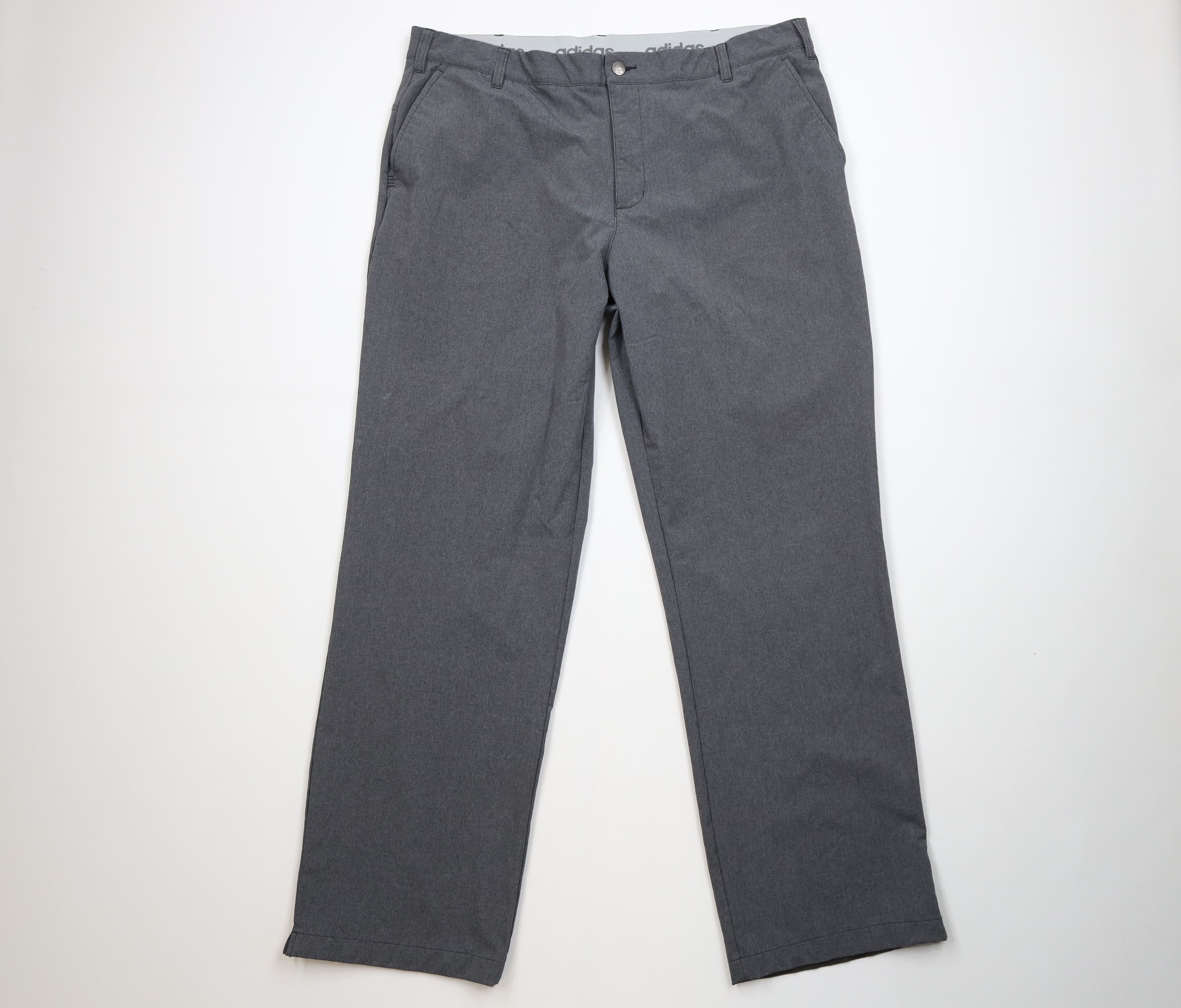 Adidas Adidas Golf Chambray Stretch Wide Leg Golfing Chino Pants Size US 40 / EU 56 - 1 Thumbnail