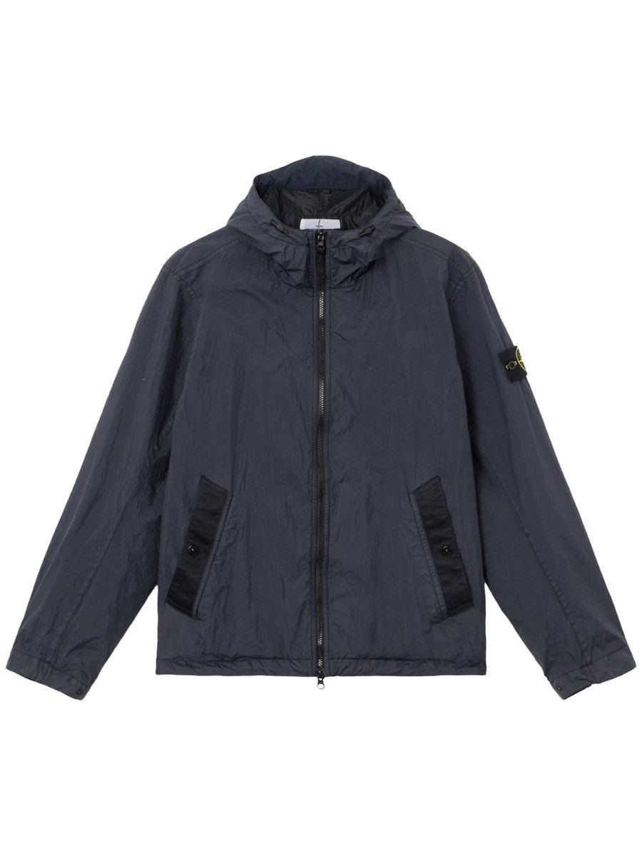 Stone Island STONE ISLAND HOODED JACKET - BLUE Size US S / EU 44-46 / 1 - 1 Thumbnail